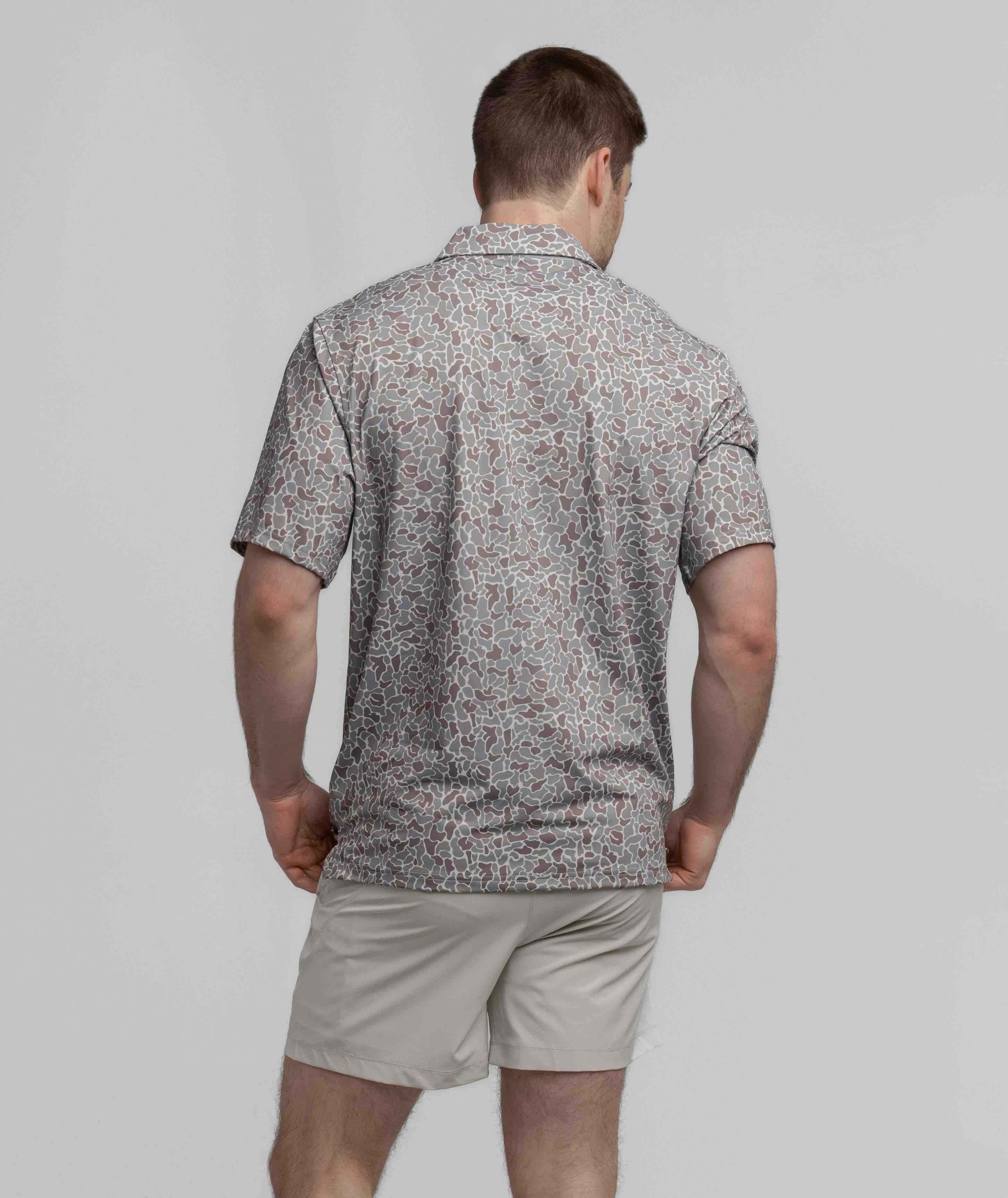 Hunters Hideaway Printed Polo