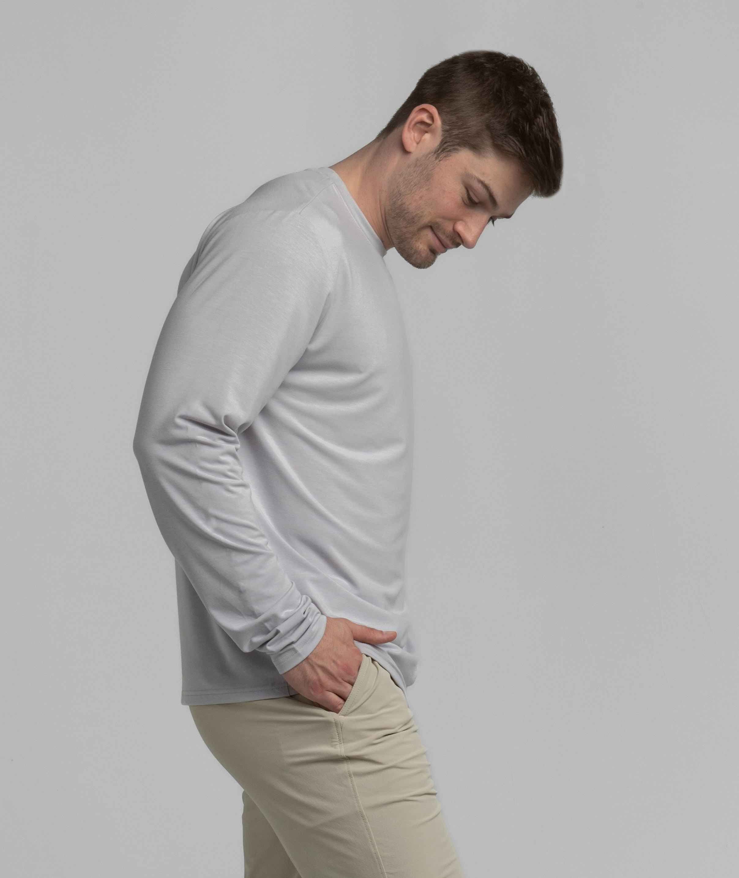 Max Comfort Pocket Tee LS