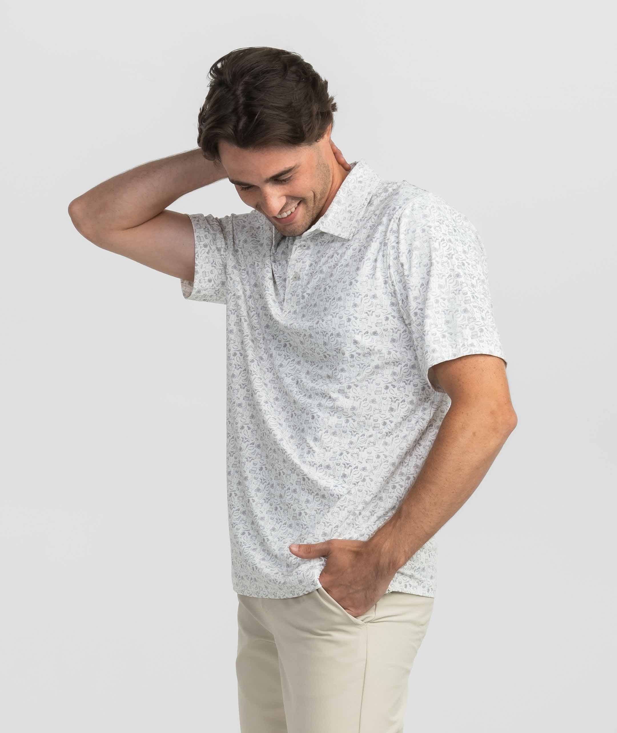 Biggest Fan Printed Polo