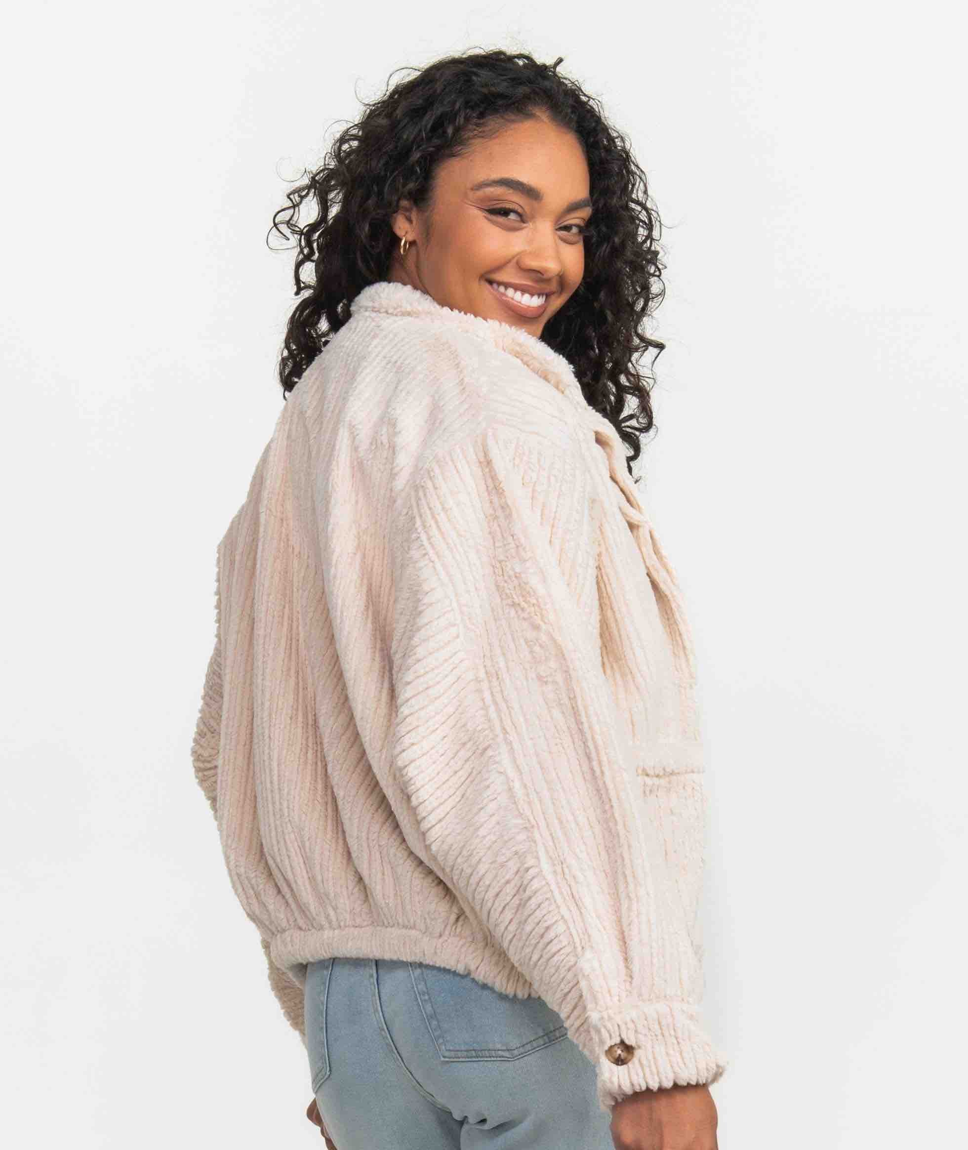 Peyton Sherpa Pile Jacket