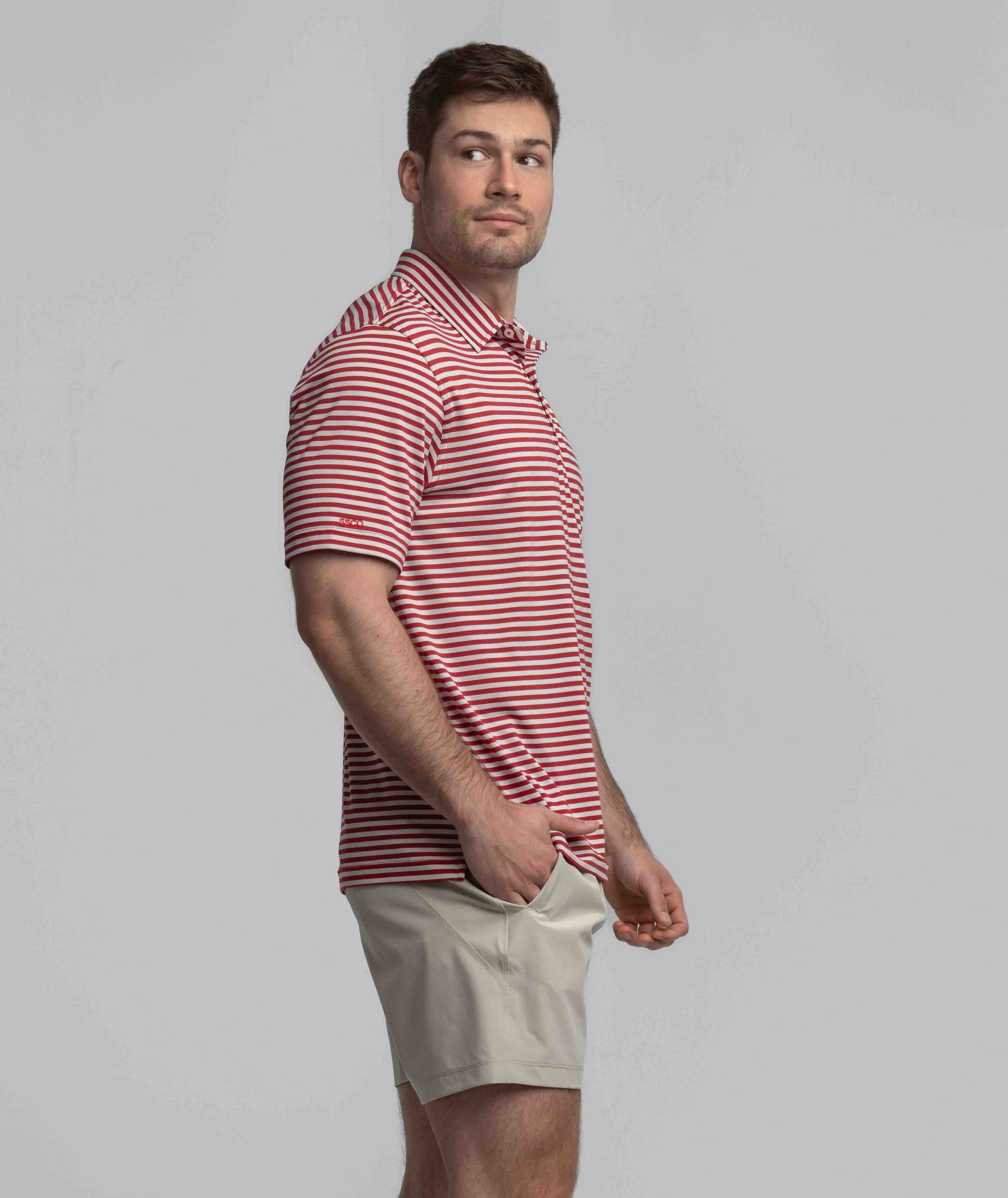 Sarasota Stripe Polo