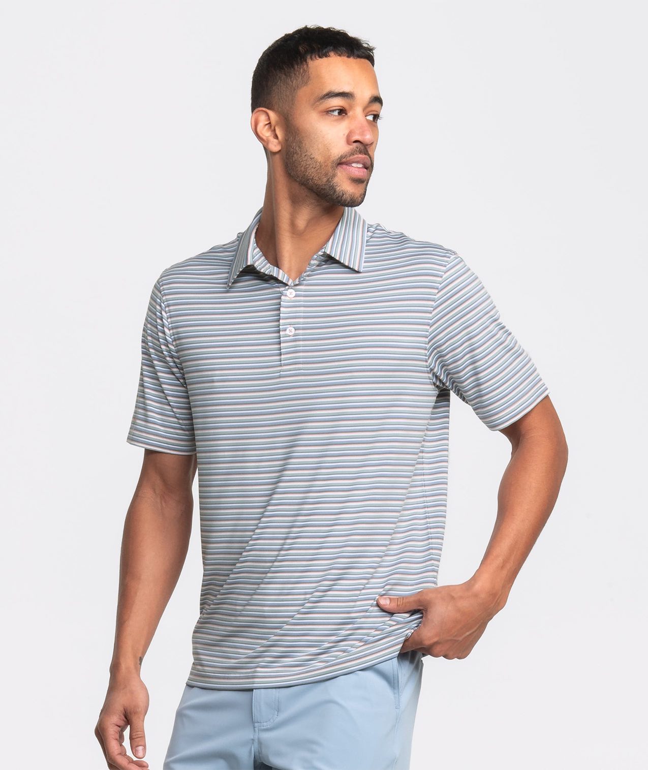 Tybee Stripe Polo