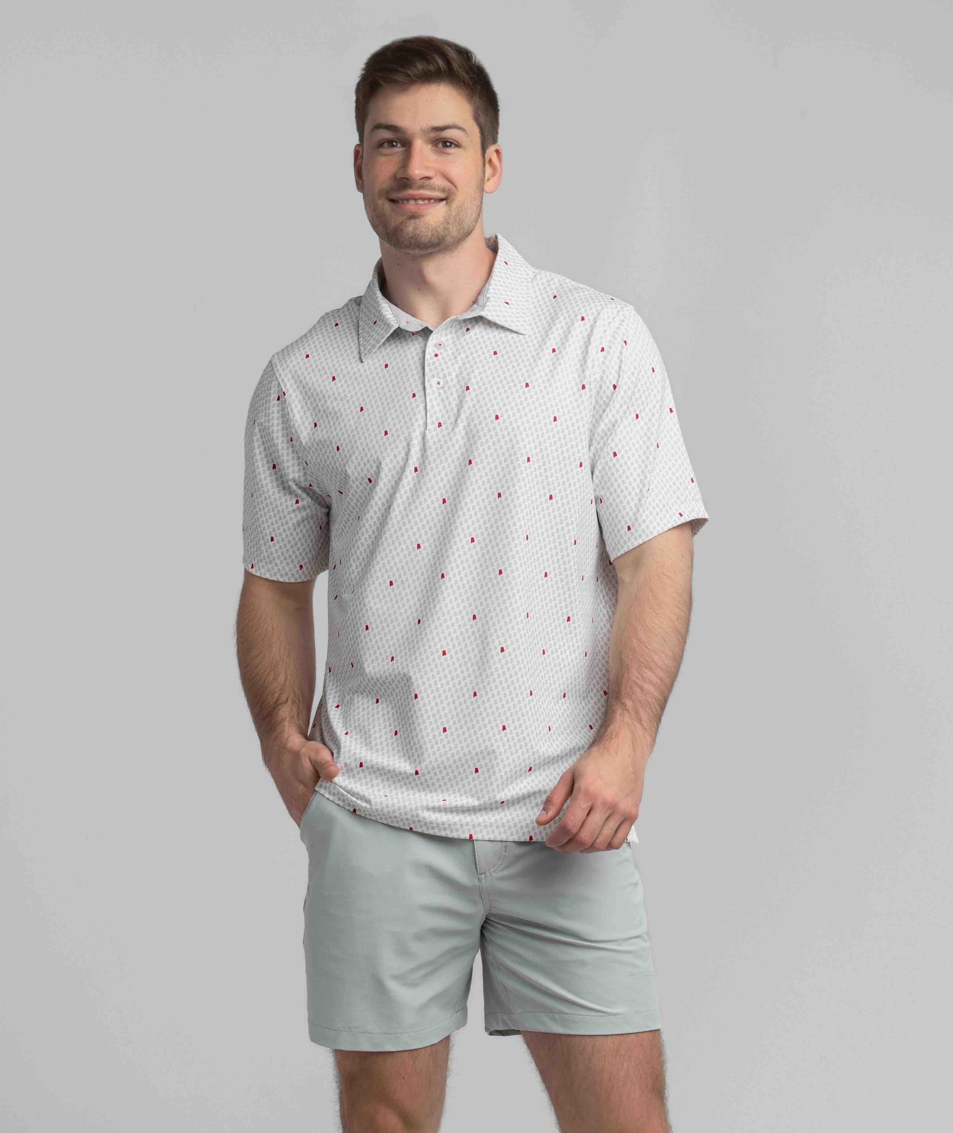 Sweet Home Printed Polo