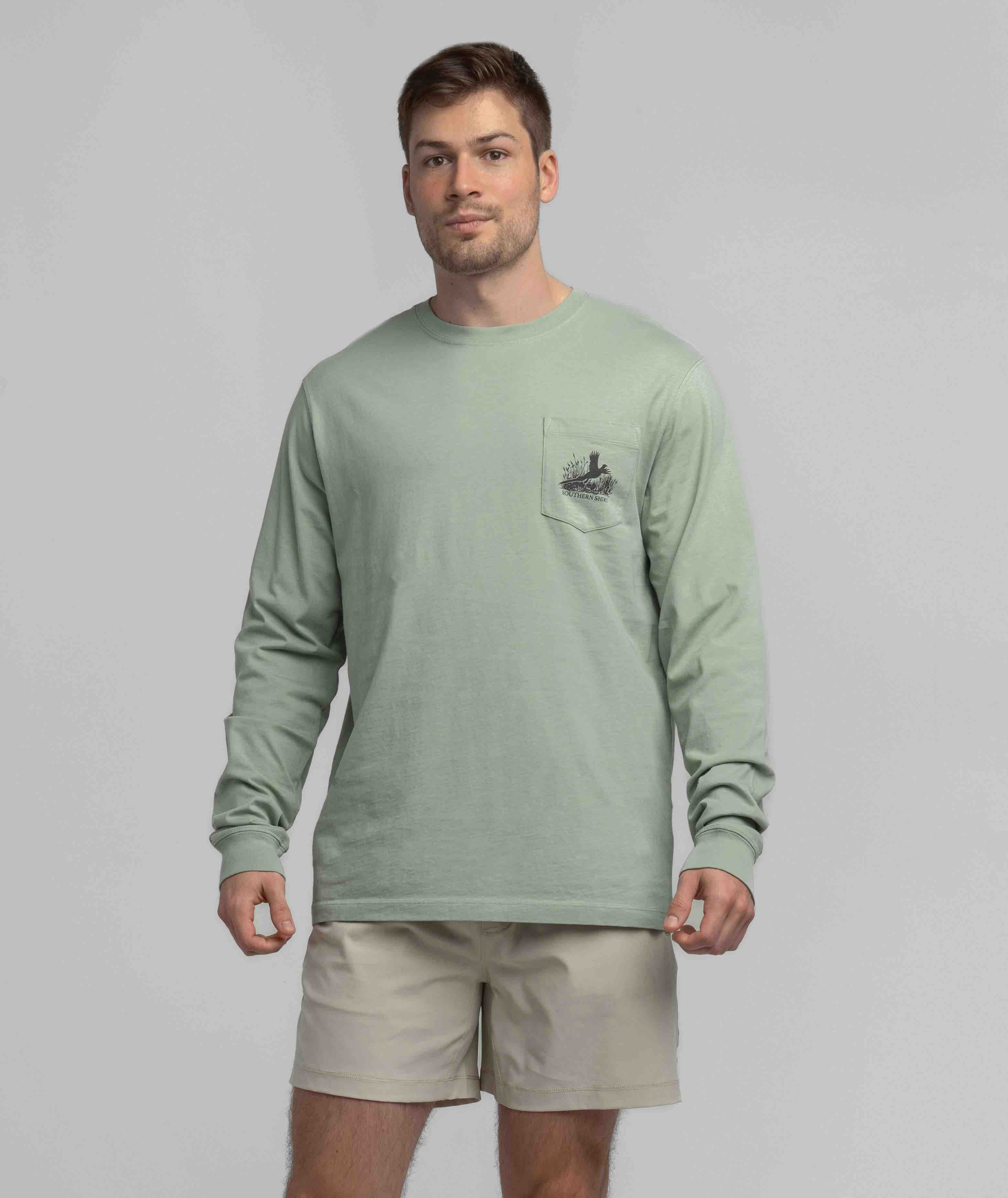 Field And Feathers Tee LS