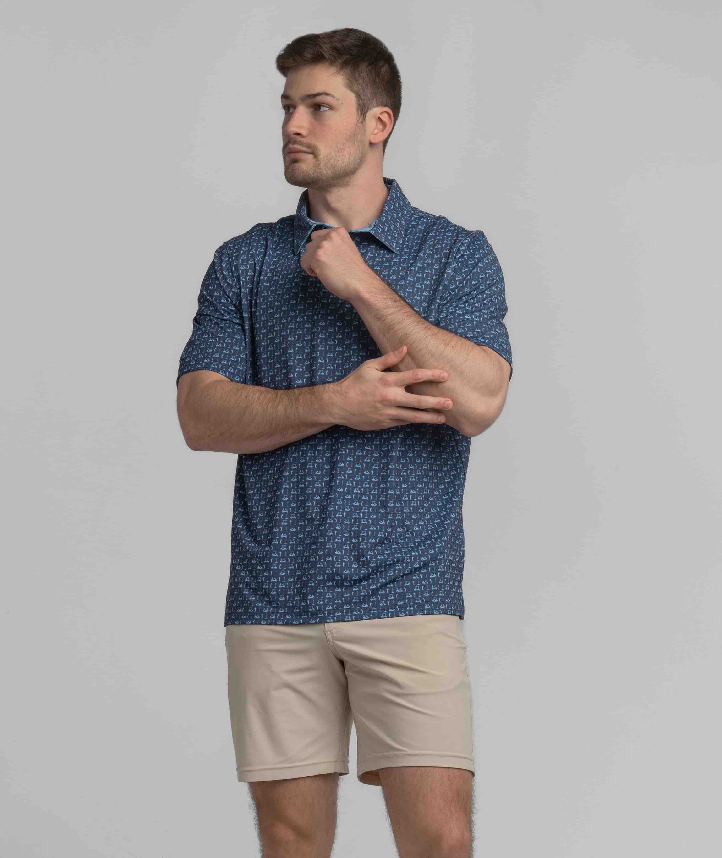 Perfect Round Printed Polo