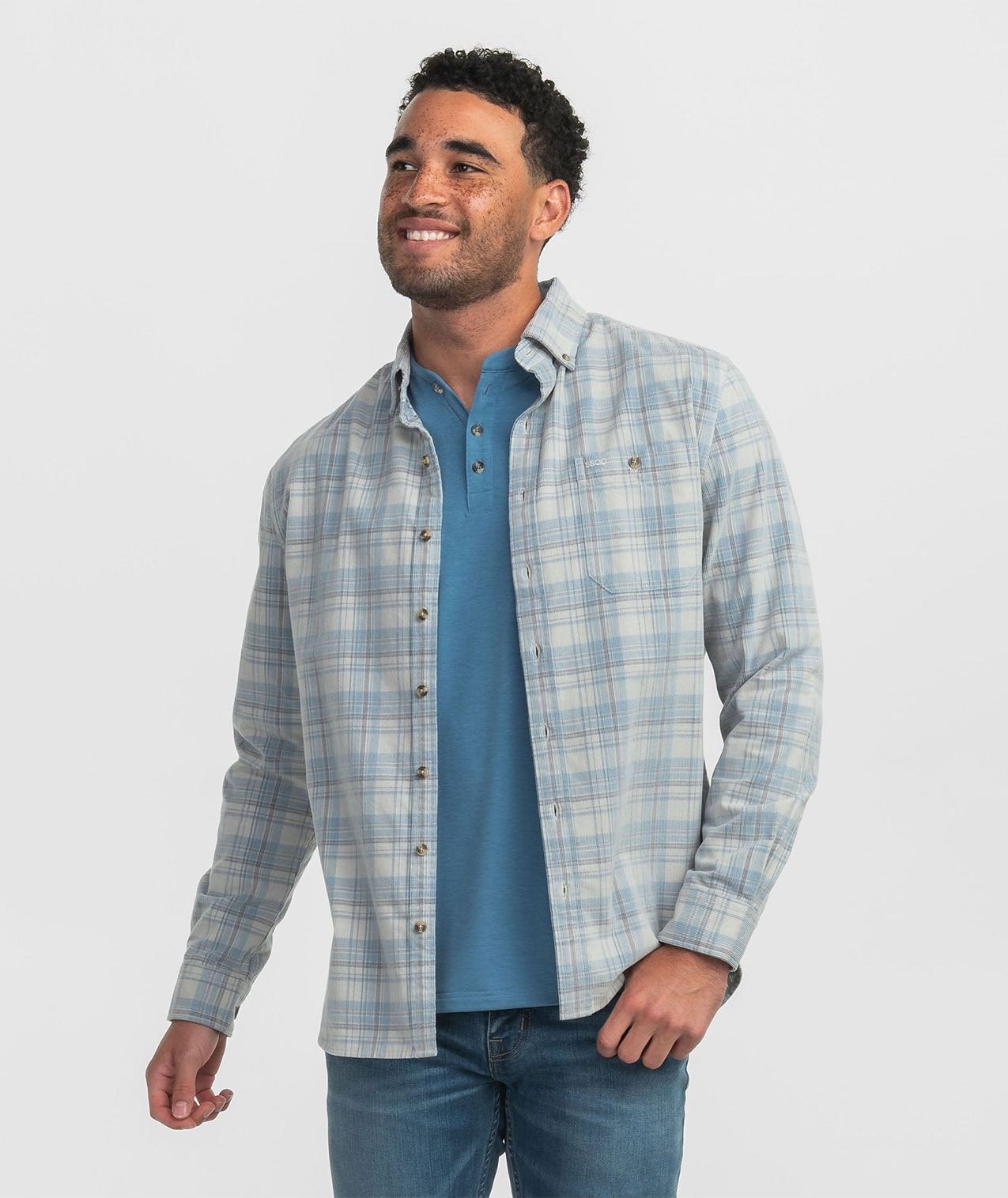 Braxton Lightweight Cord Flannel