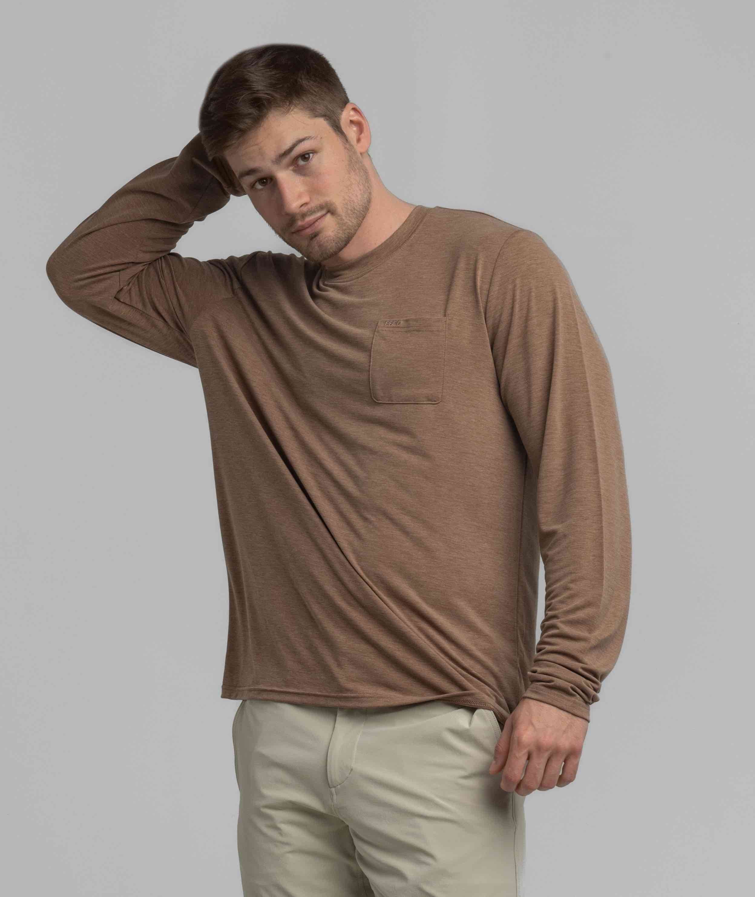 Max Comfort Pocket Tee LS