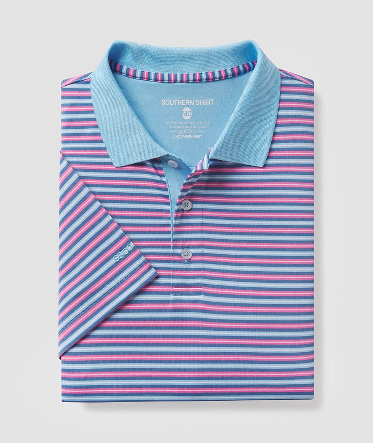 Pawleys Stripe Polo