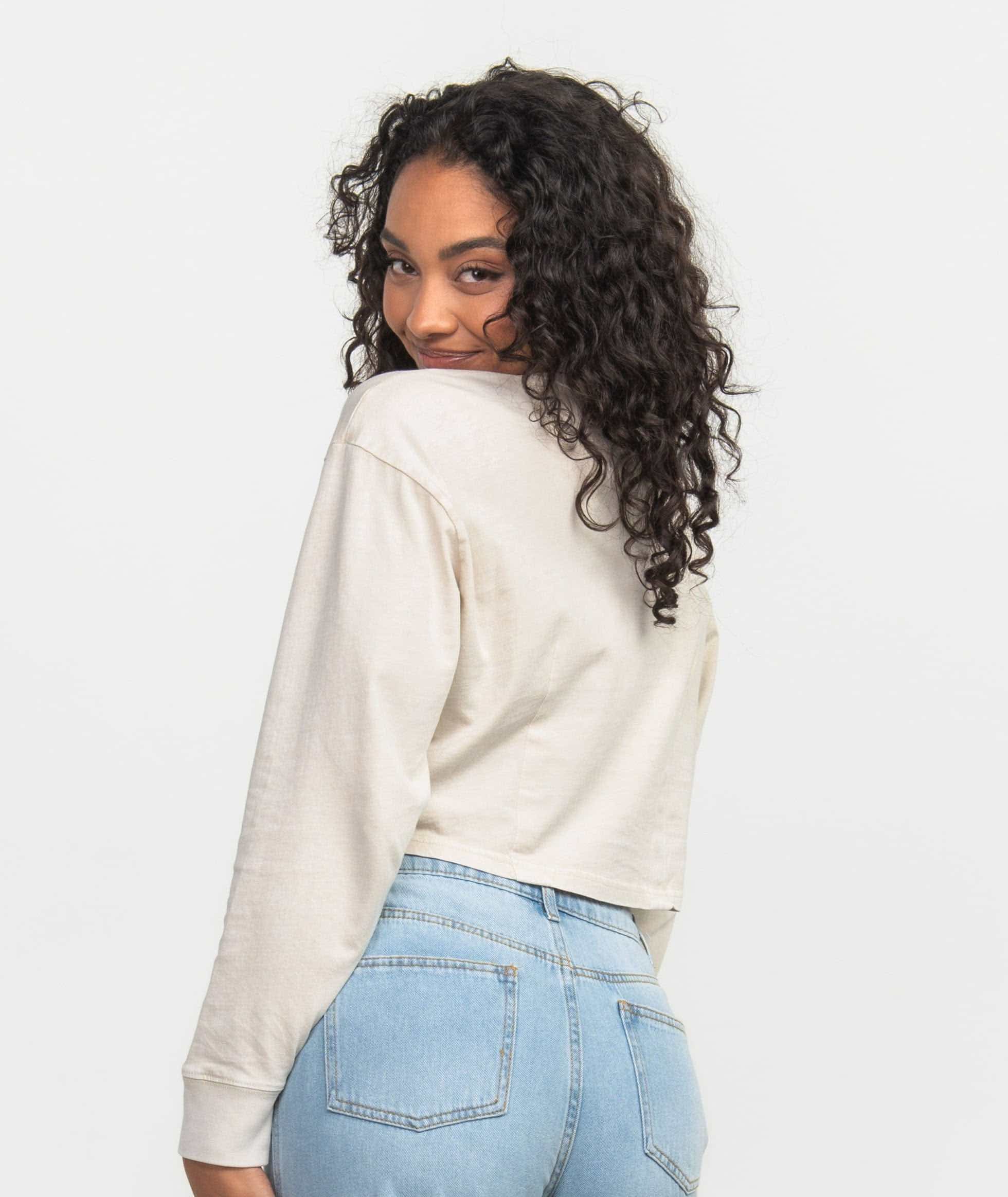 Anywhere Darted Tee LS