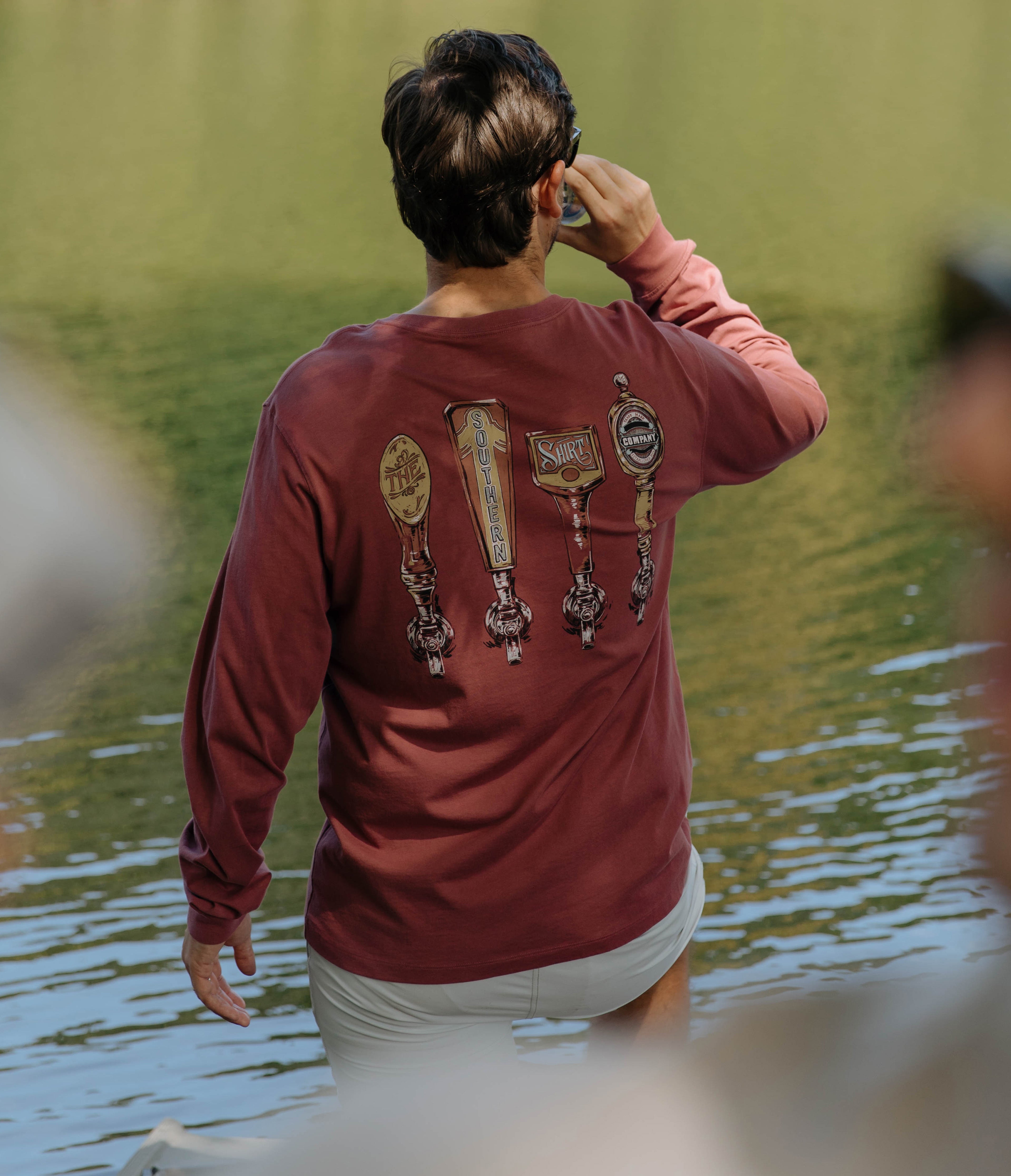 Pour Decisions Tee LS