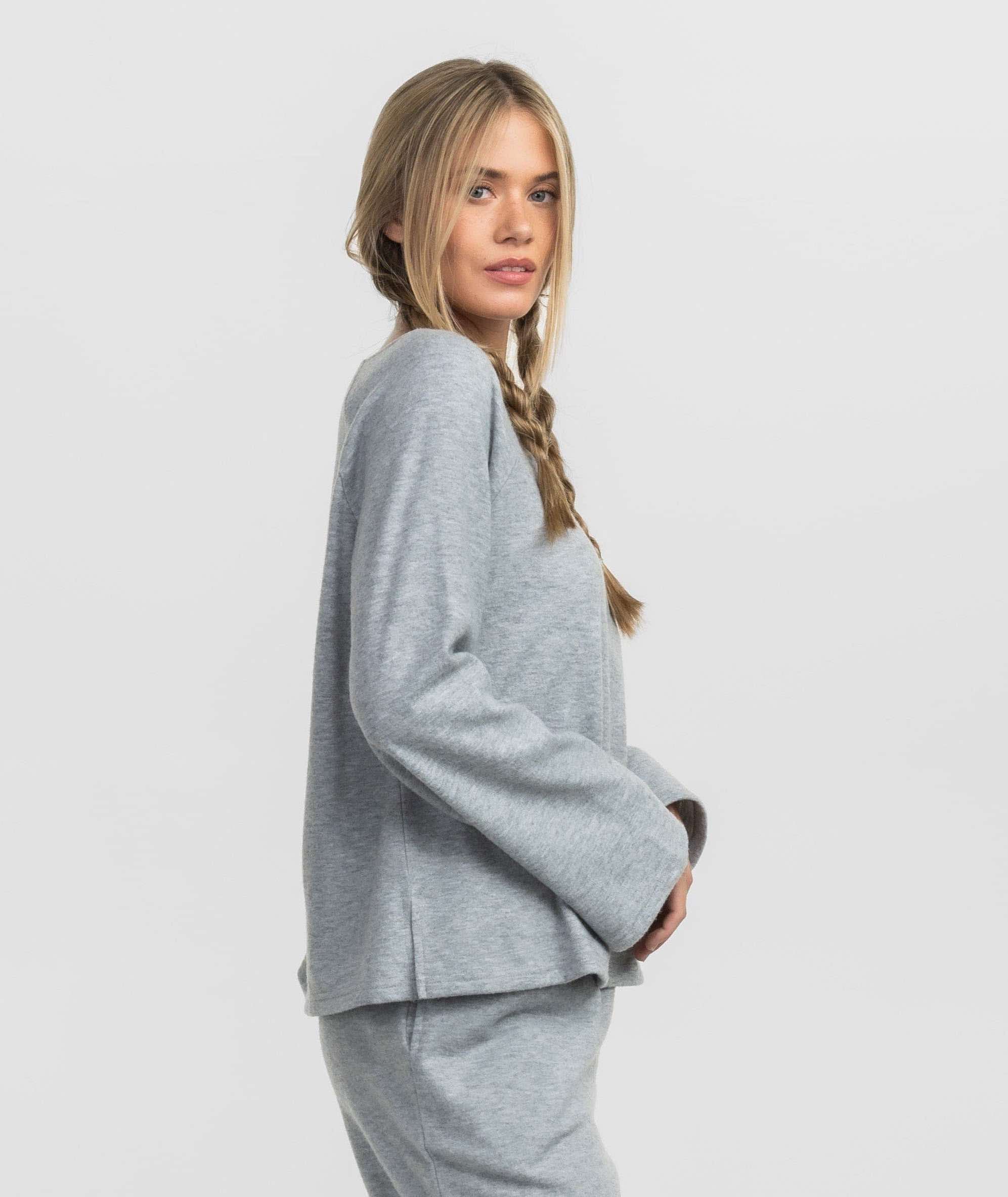 Cozy Cloud Boatneck Top