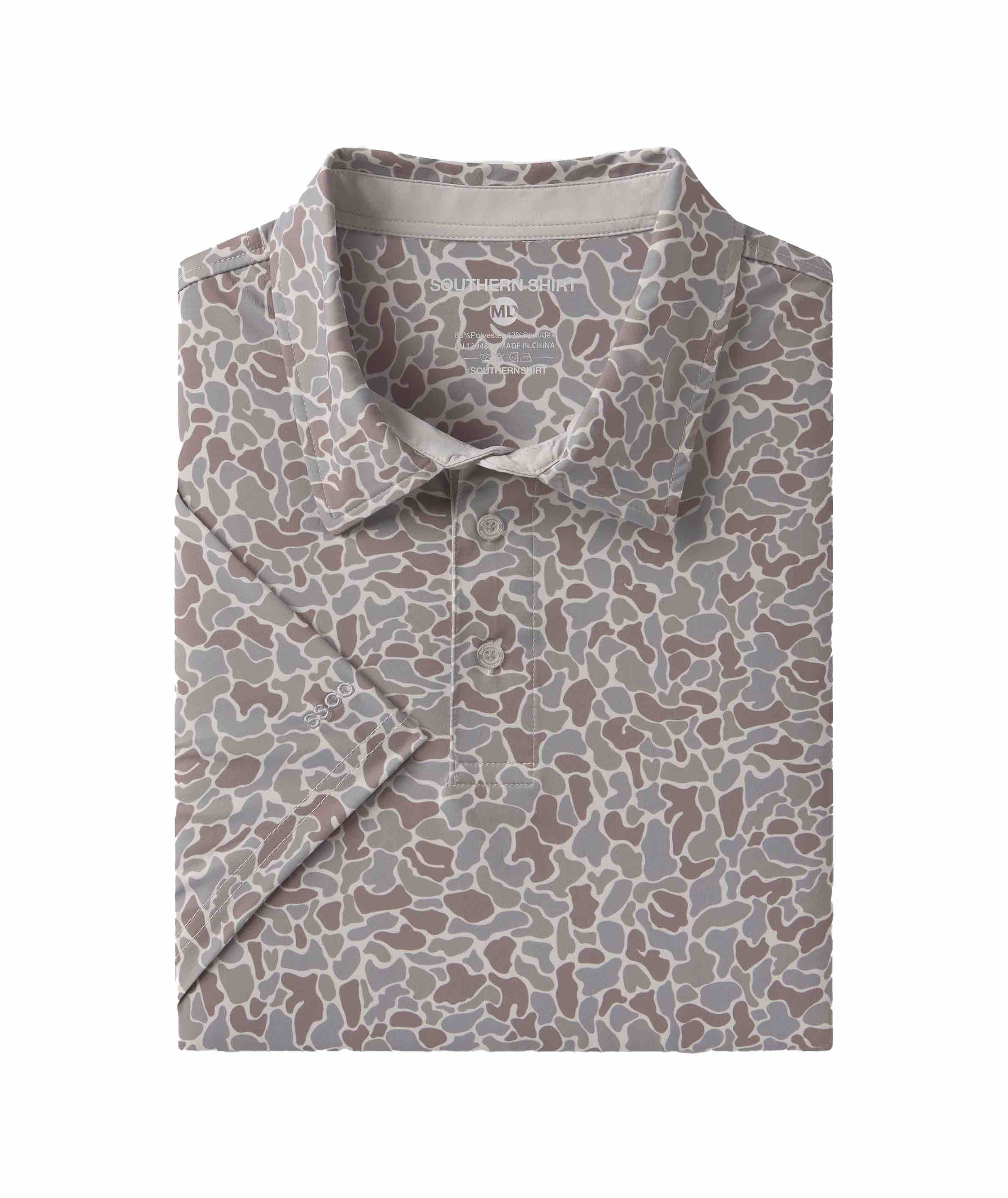 Hunters Hideaway Printed Polo