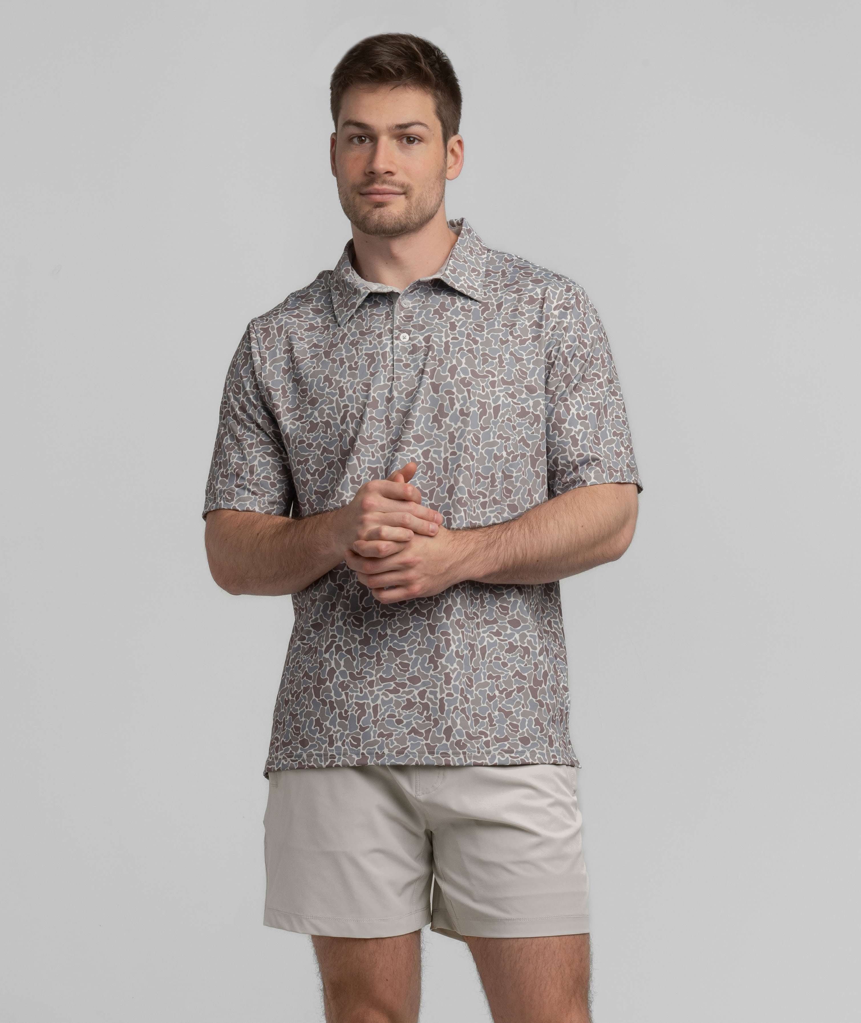 Hunters Hideaway Printed Polo