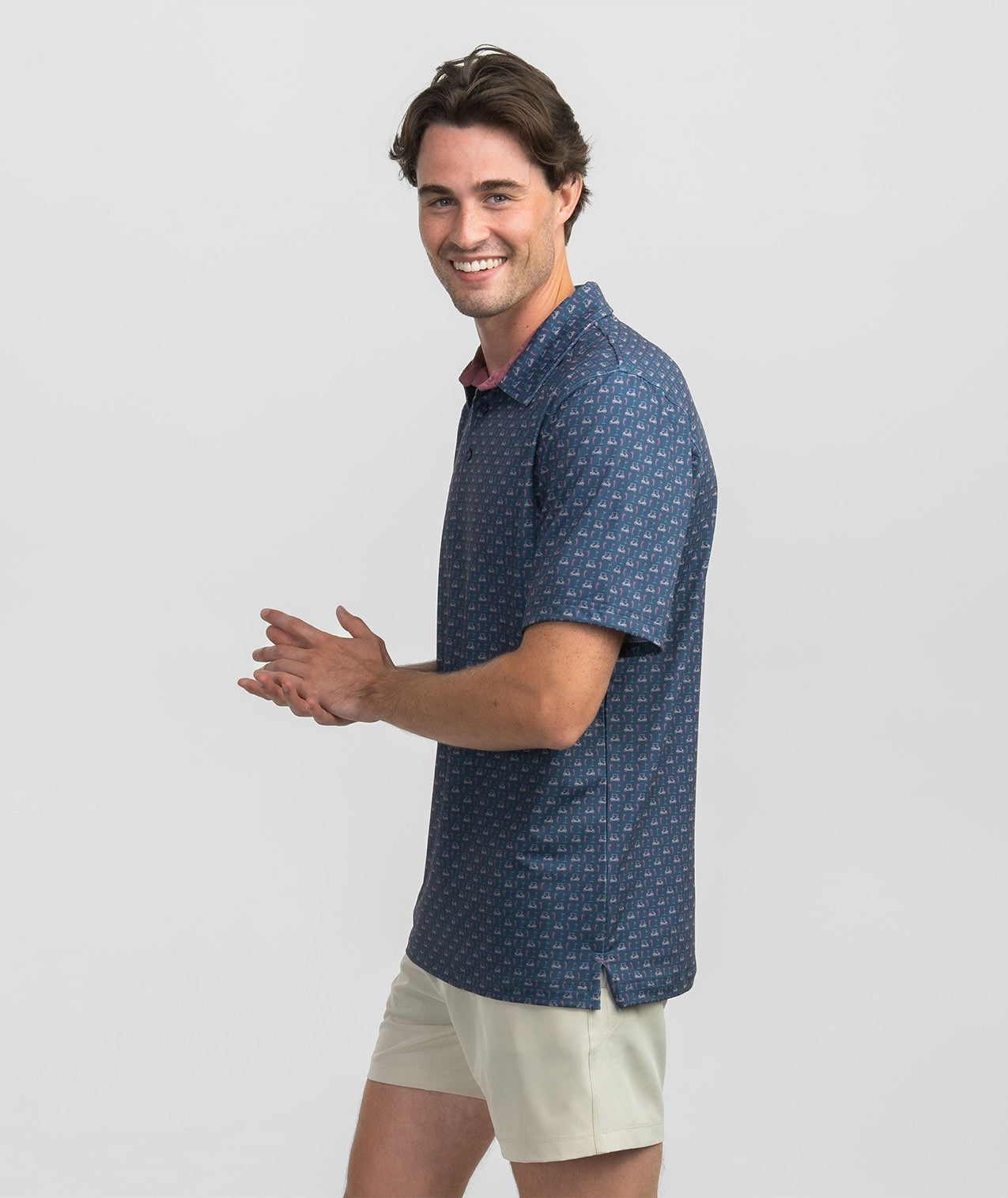 Perfect Round Printed Polo
