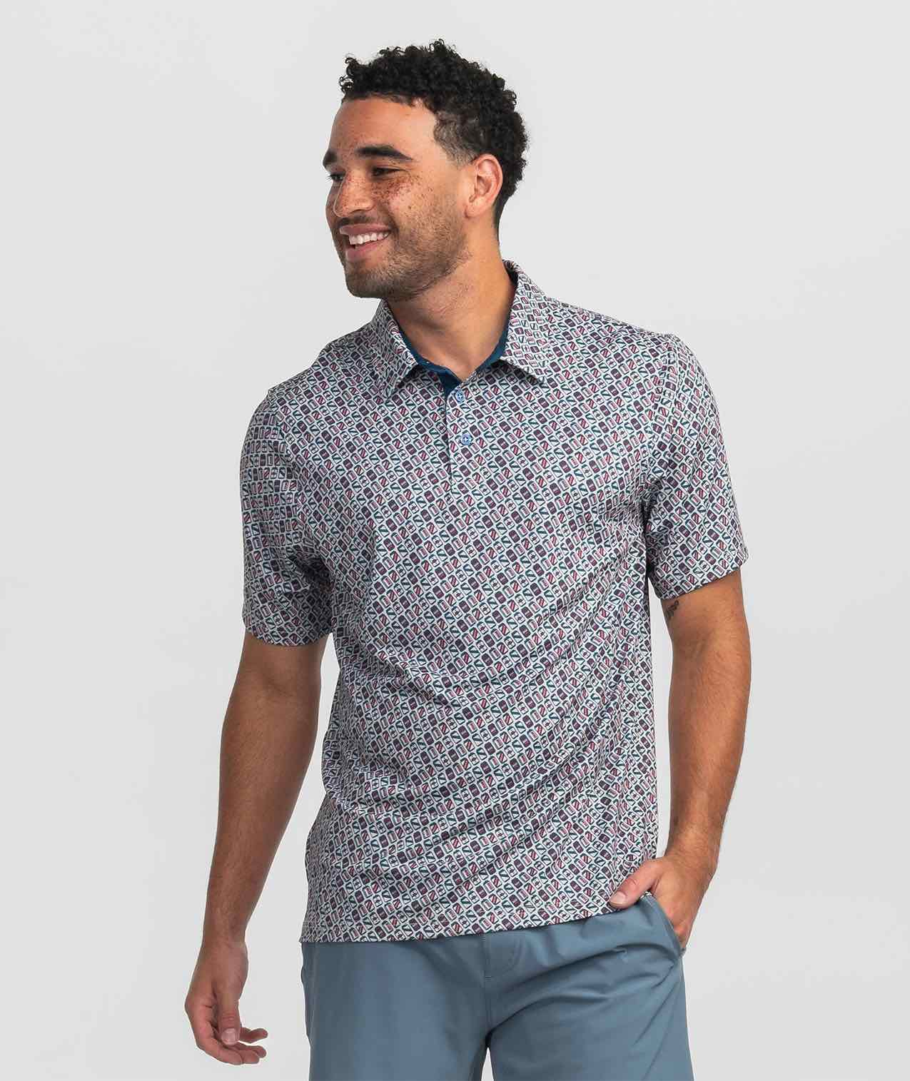 Hoptimist Printed Polo