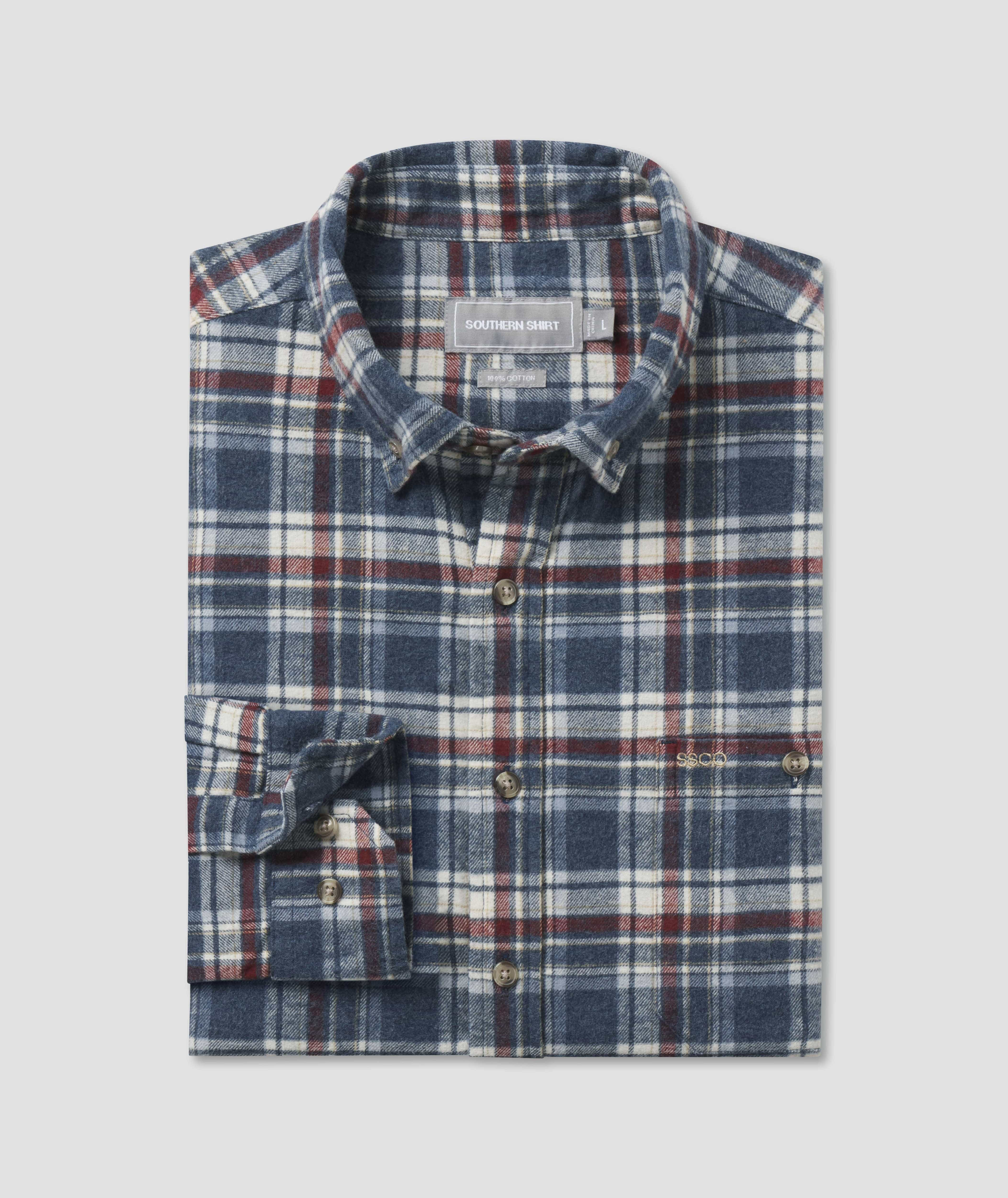 Boone Washed Flannel LS
