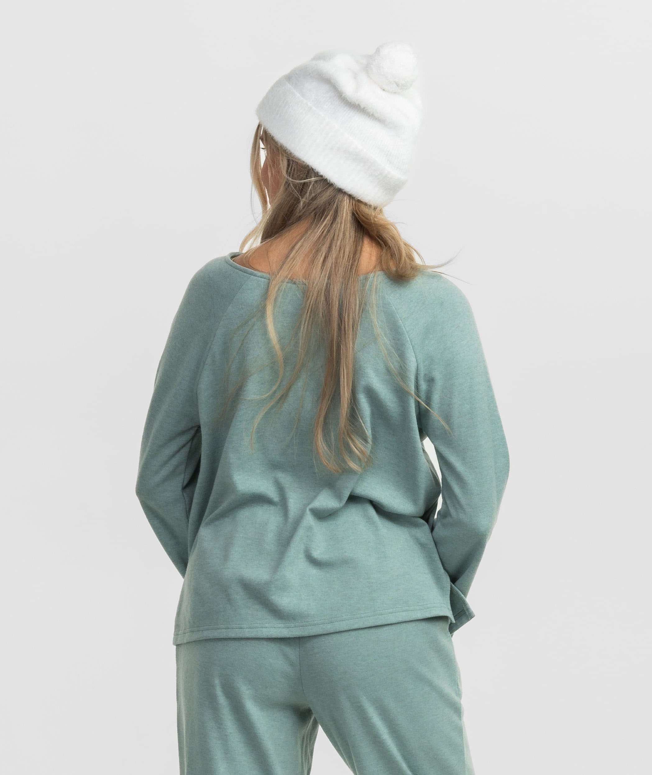 Cozy Cloud Boatneck Top