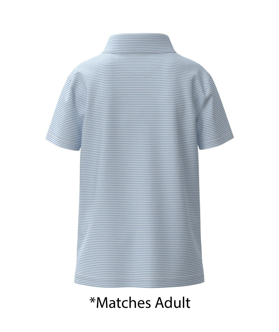 Youth Boys Heather Madison Polo