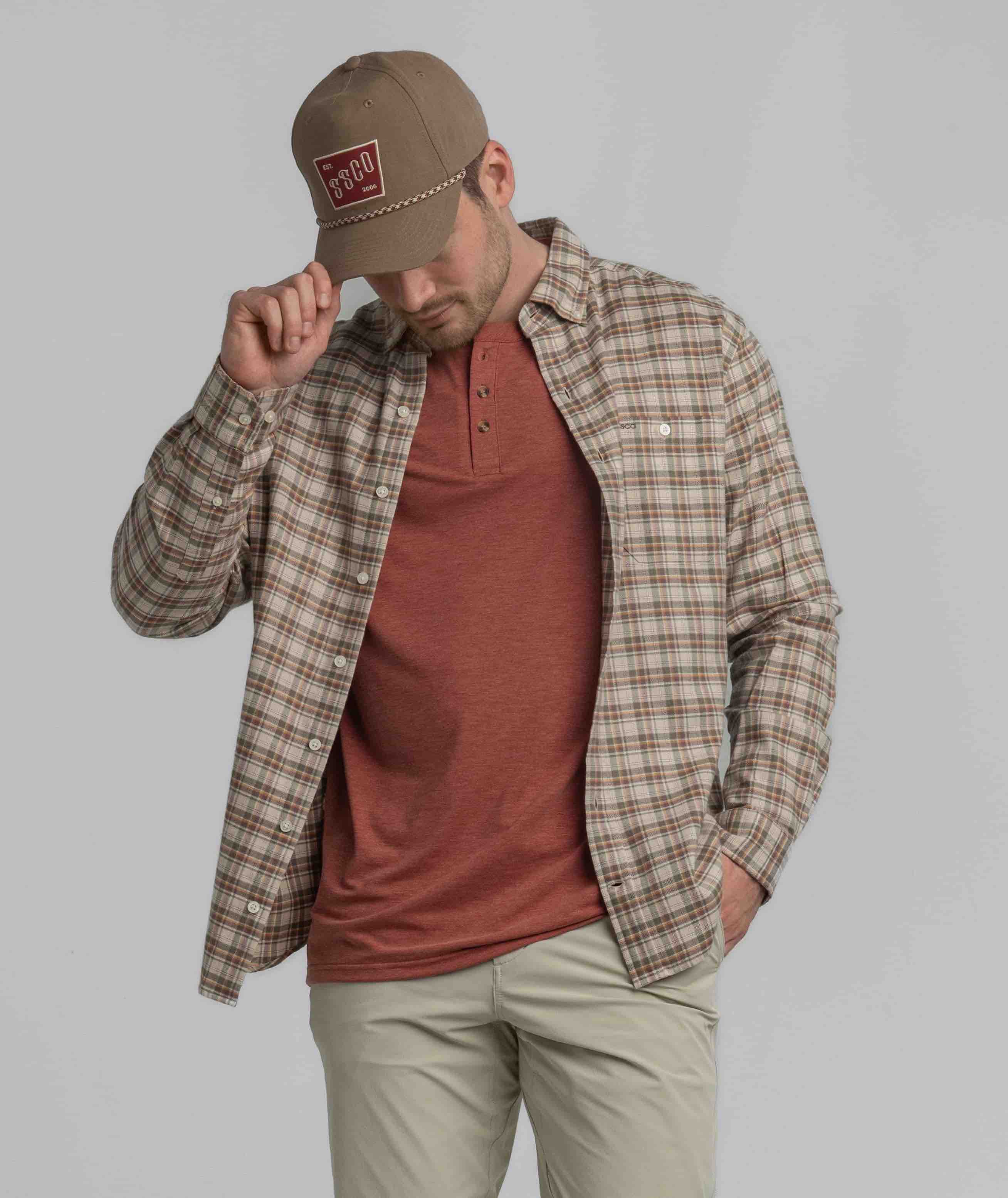 Dunston Flannel LS