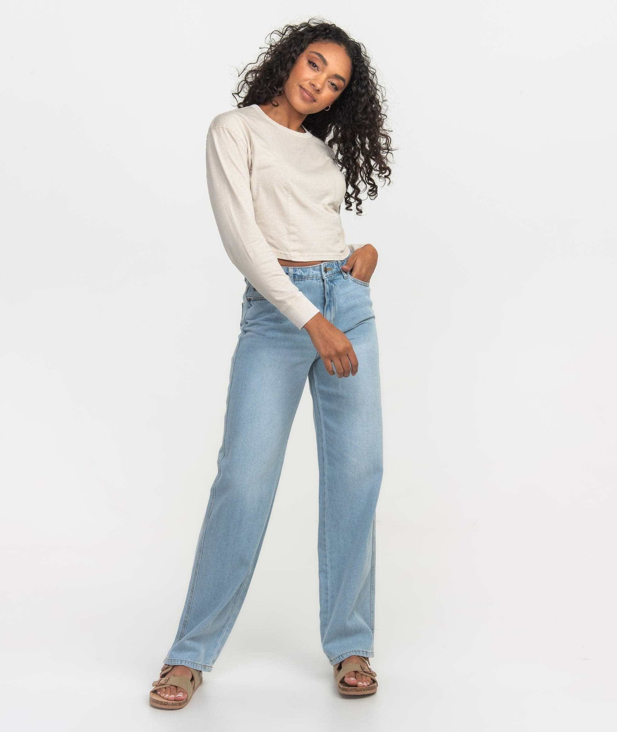 Anywhere Darted Tee LS