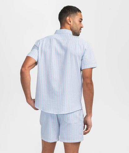 Clubhouse Seersucker Baja Shirt SS