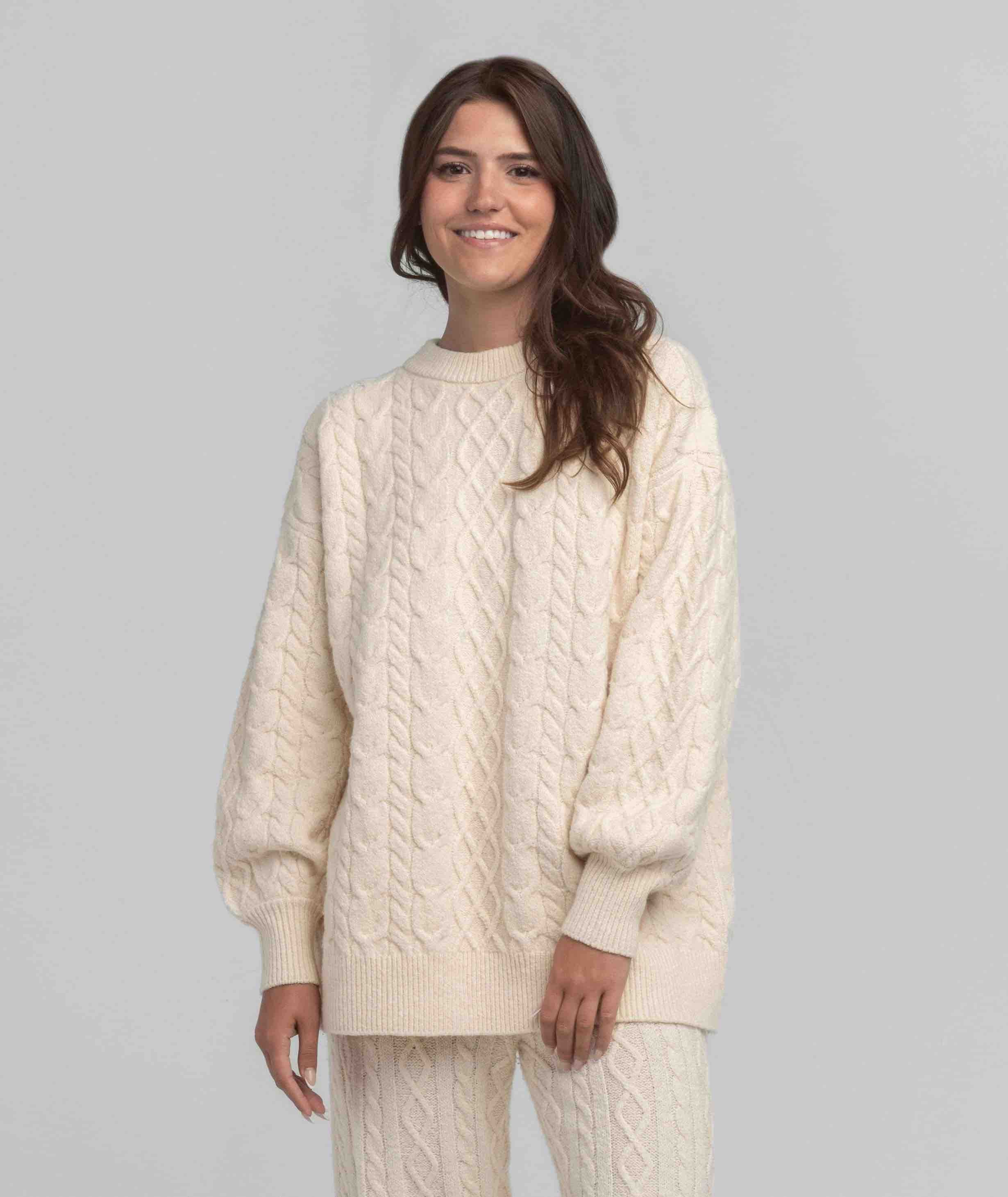 Comfy Cozy Cable Sweater