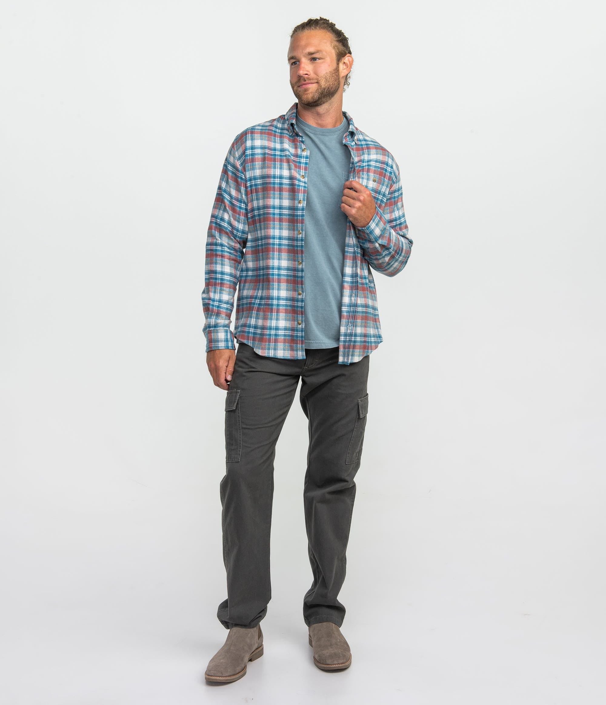 Acadia Flannel LS