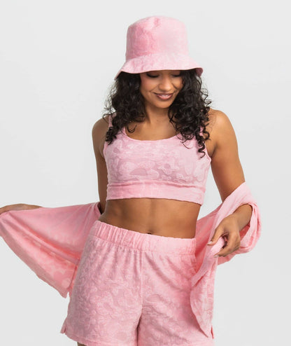 Towel Off Terry Top and Brami Set