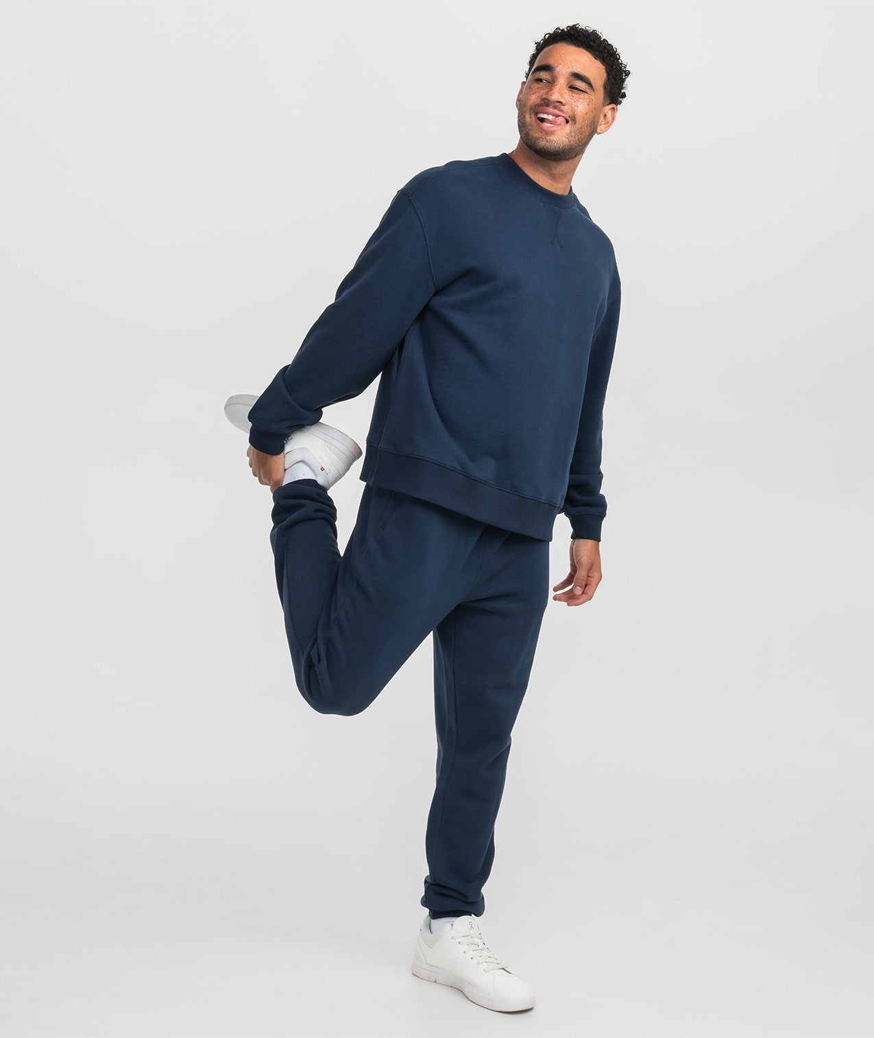 Washed Fleece Essential Sweatpants