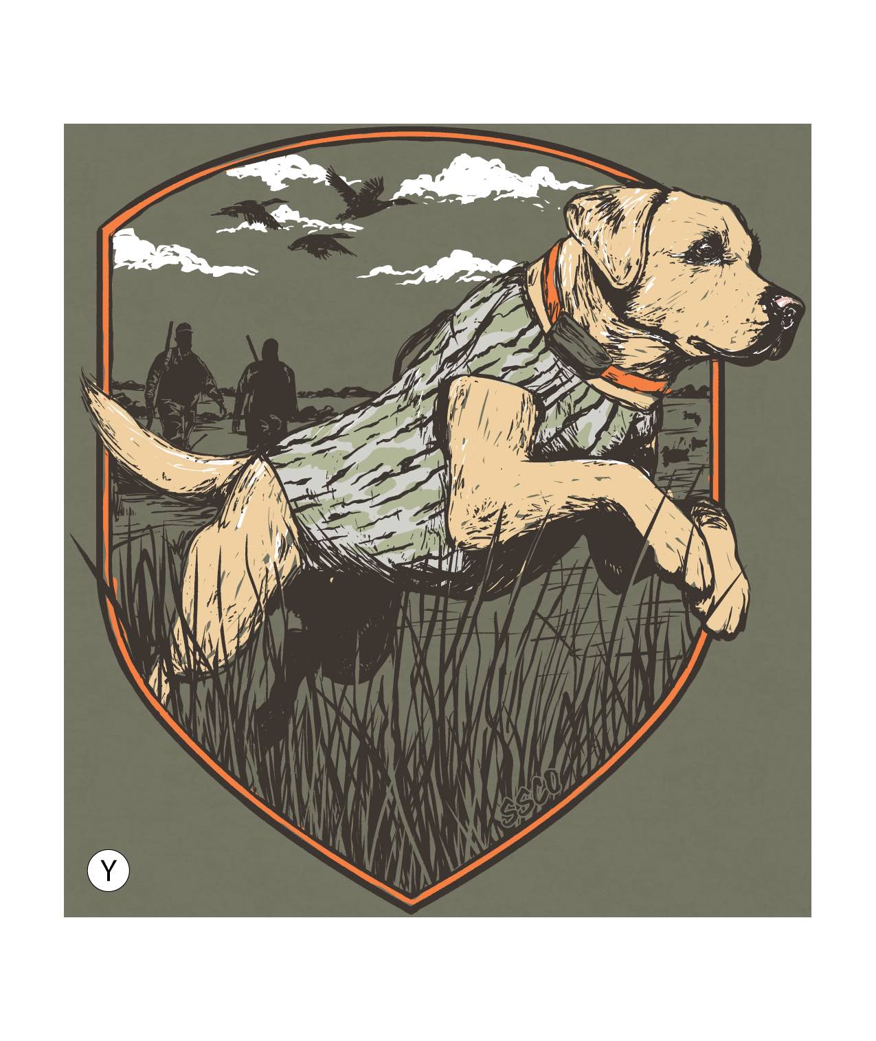 Bayou Retriever Tee LS