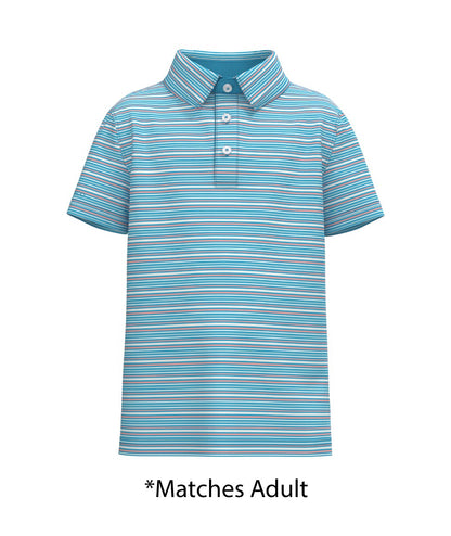 Youth Boys Sawgrass Stripe Polo