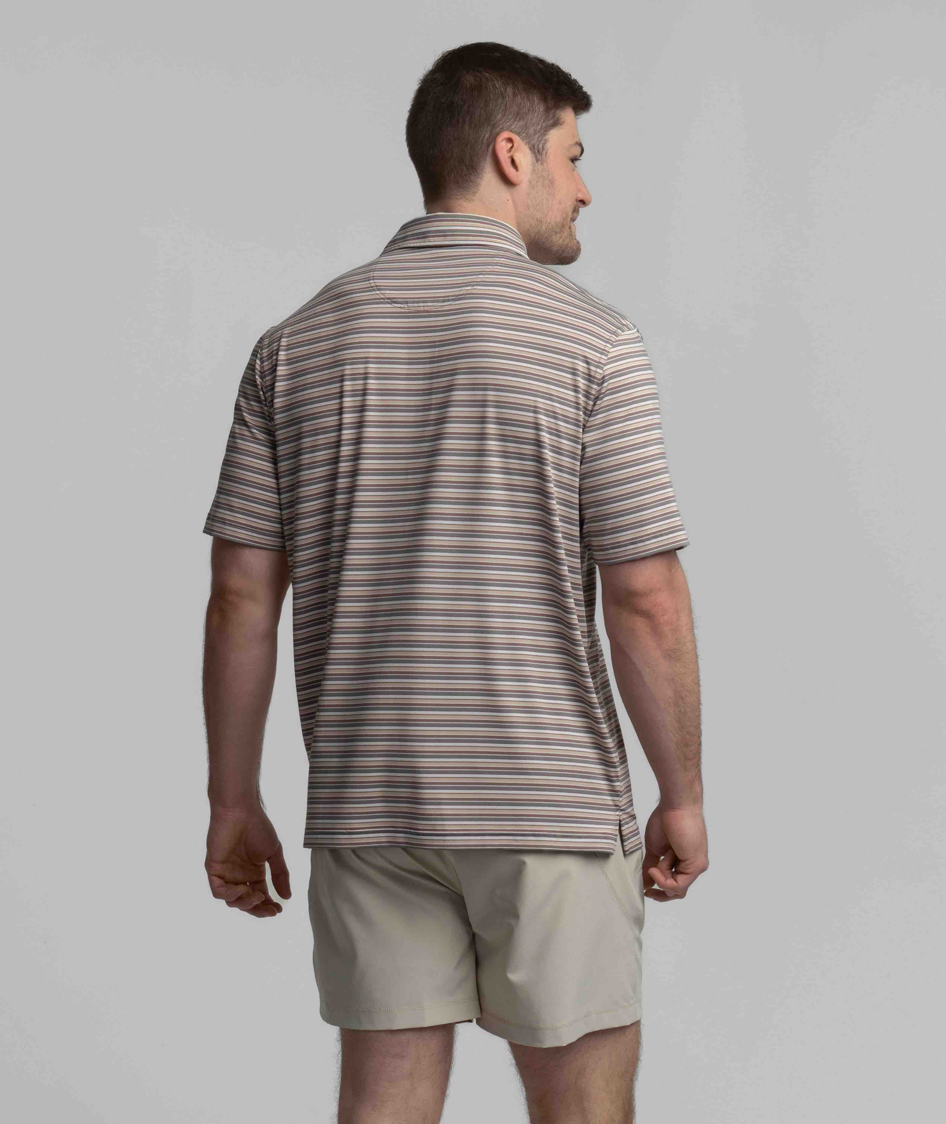 Grant Stripe Polo