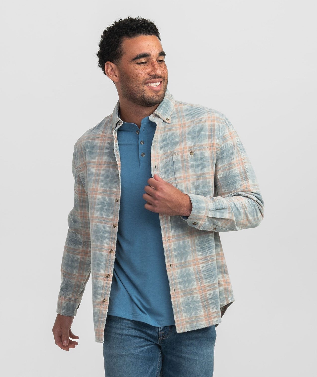 Braxton Lightweight Cord Flannel