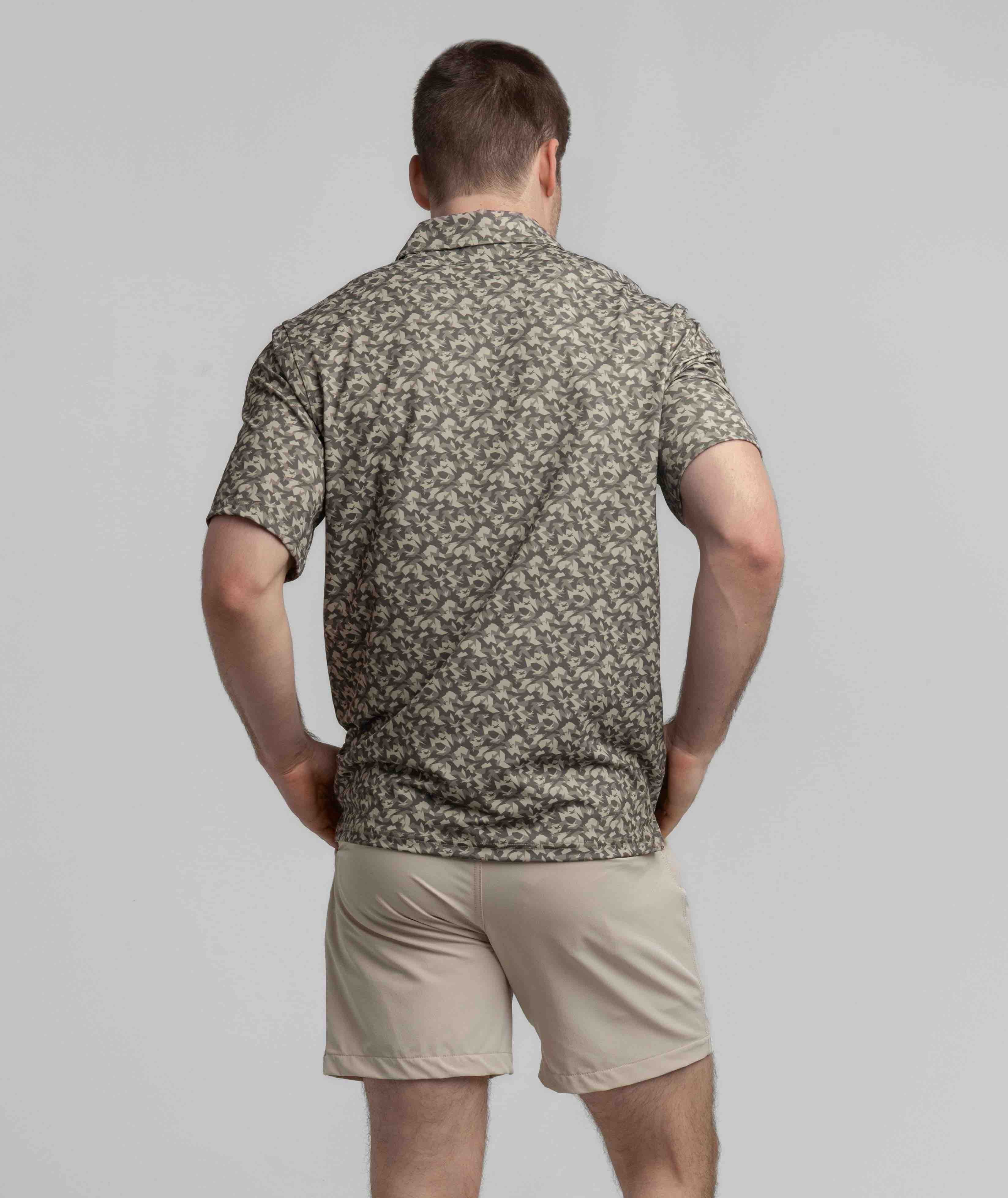 Feathered Pursuit Printed Polo