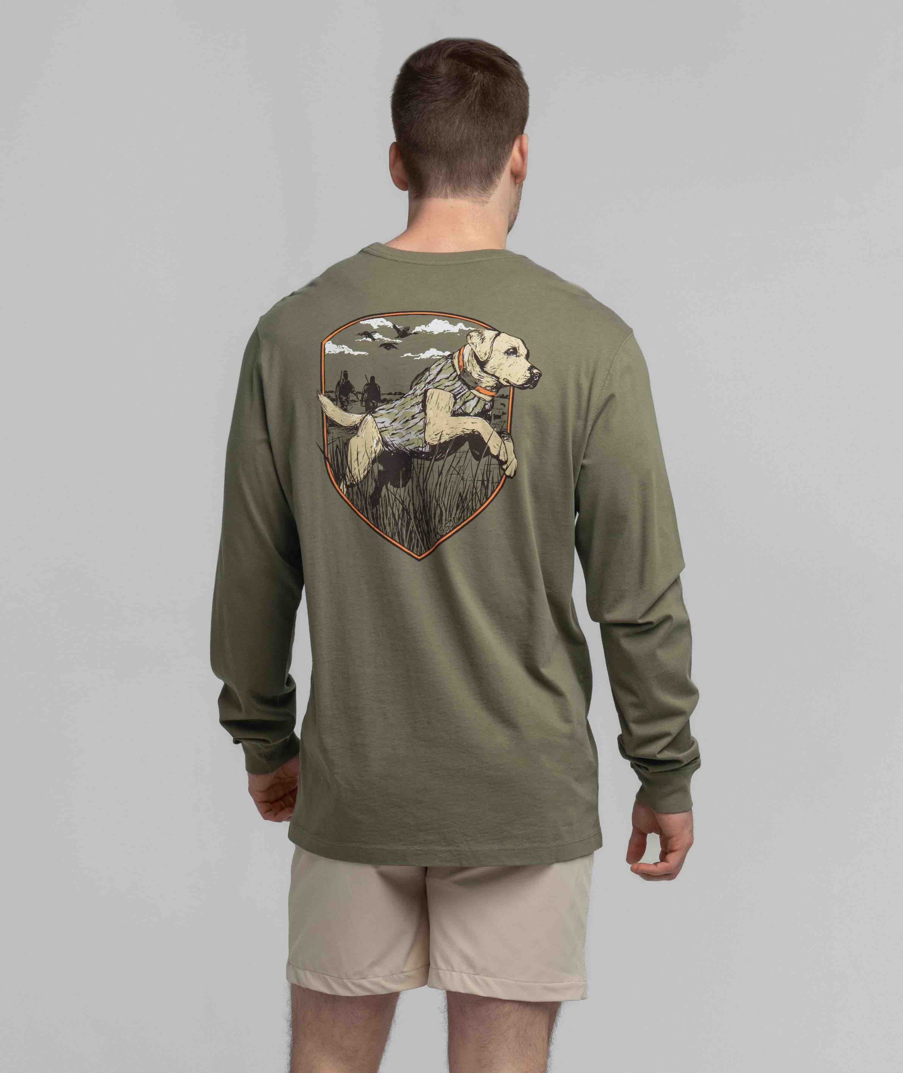 Bayou Retriever Tee LS