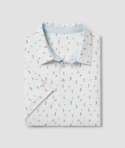 Fore The Best Printed Polo