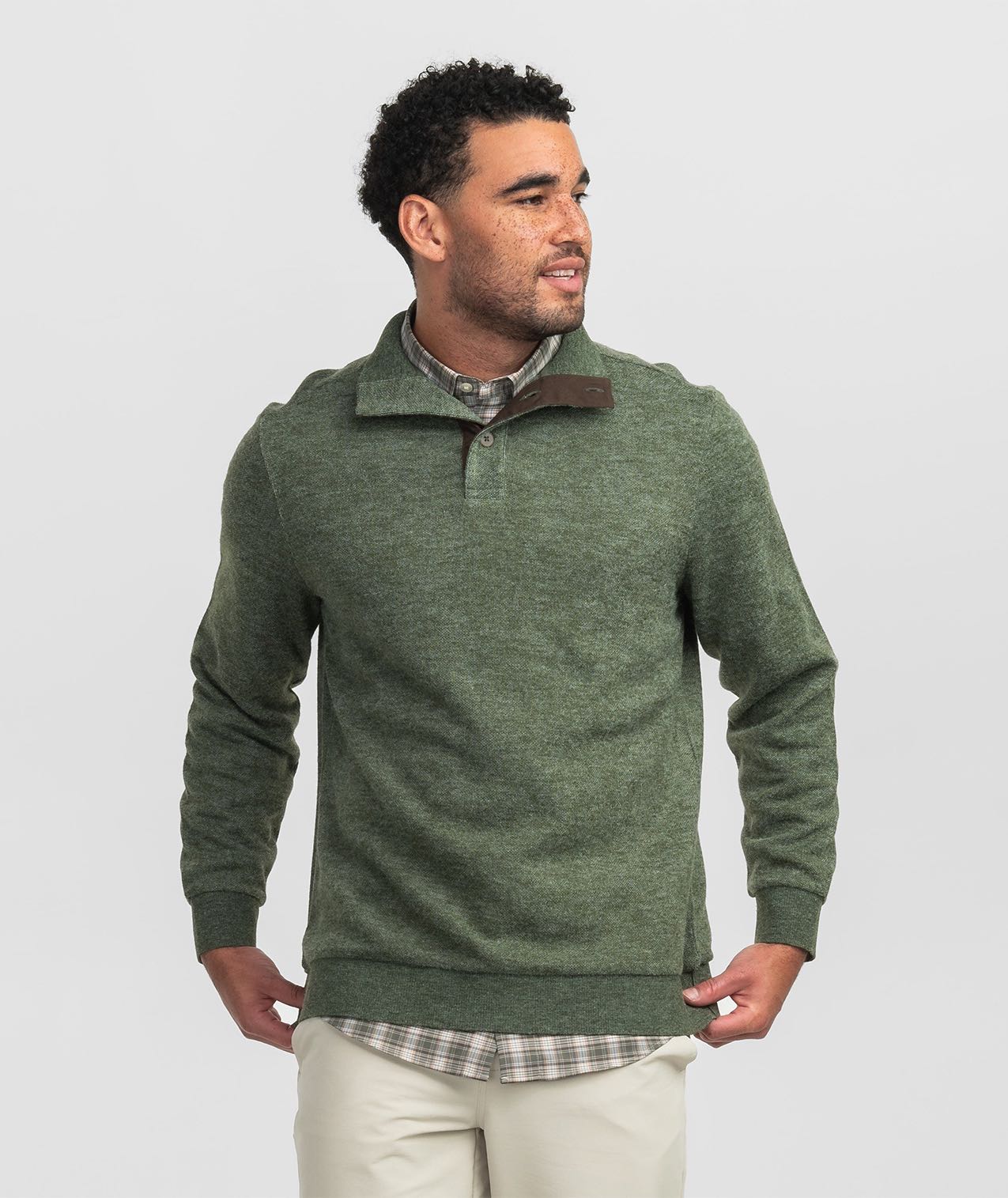 Sweater Fleece Elevated Pullover