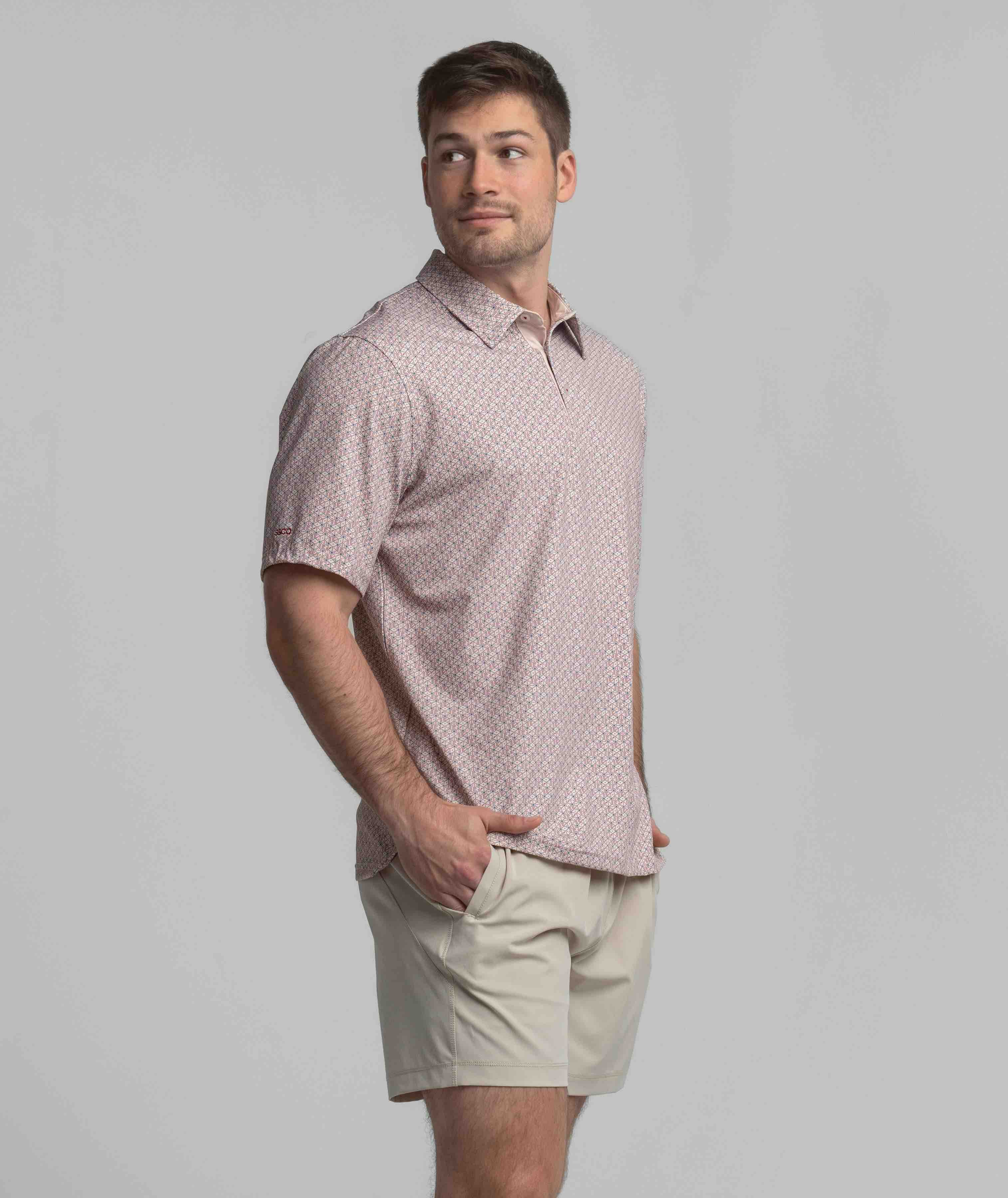 Roll The Dice Printed Polo