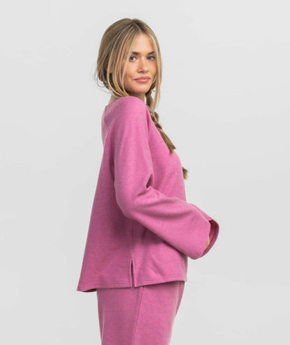 Cozy Cloud Boatneck Top