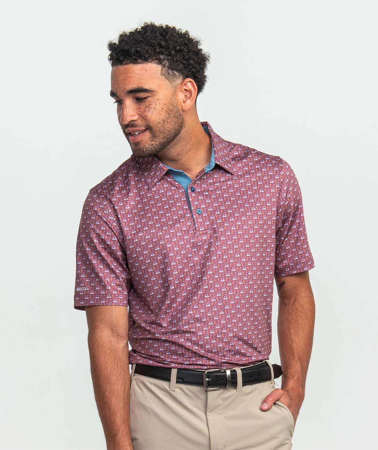 Perfect Round Printed Polo
