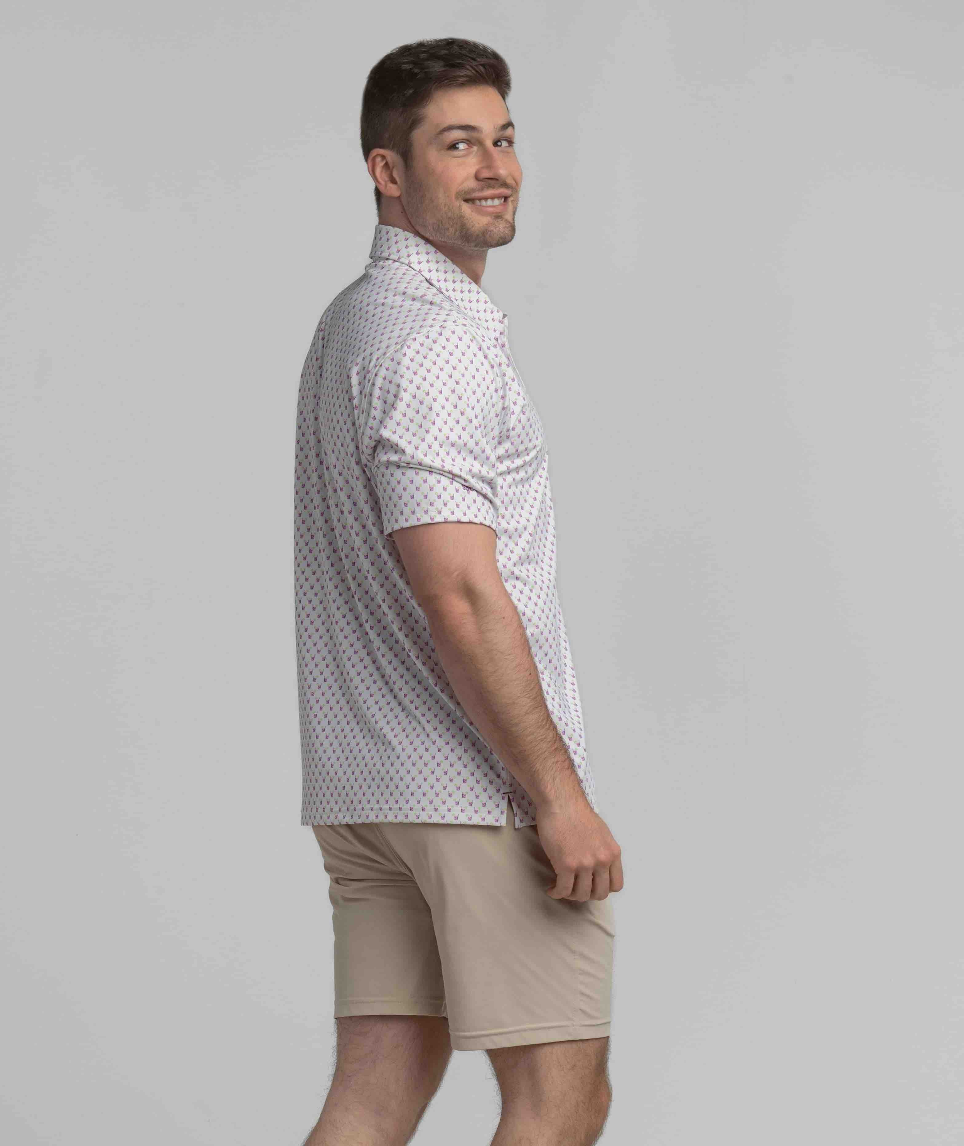 Swing Boost Printed Polo