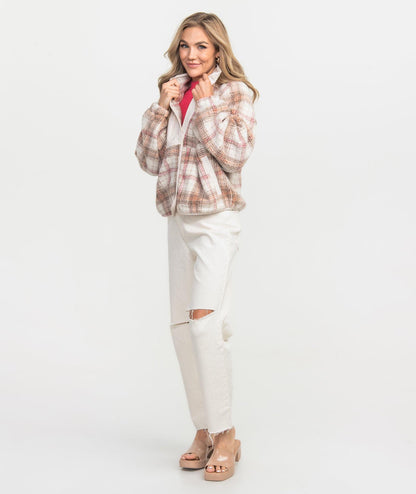 Retro Snap Fleece Jacket