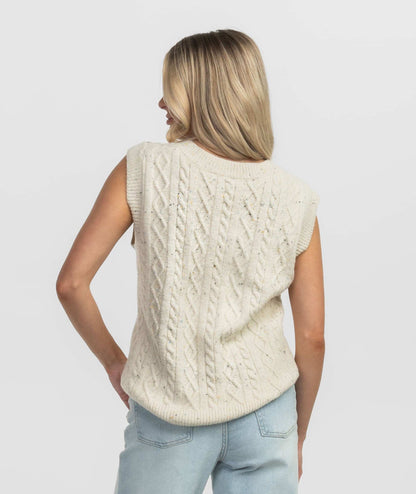 Cable Sweater Vest