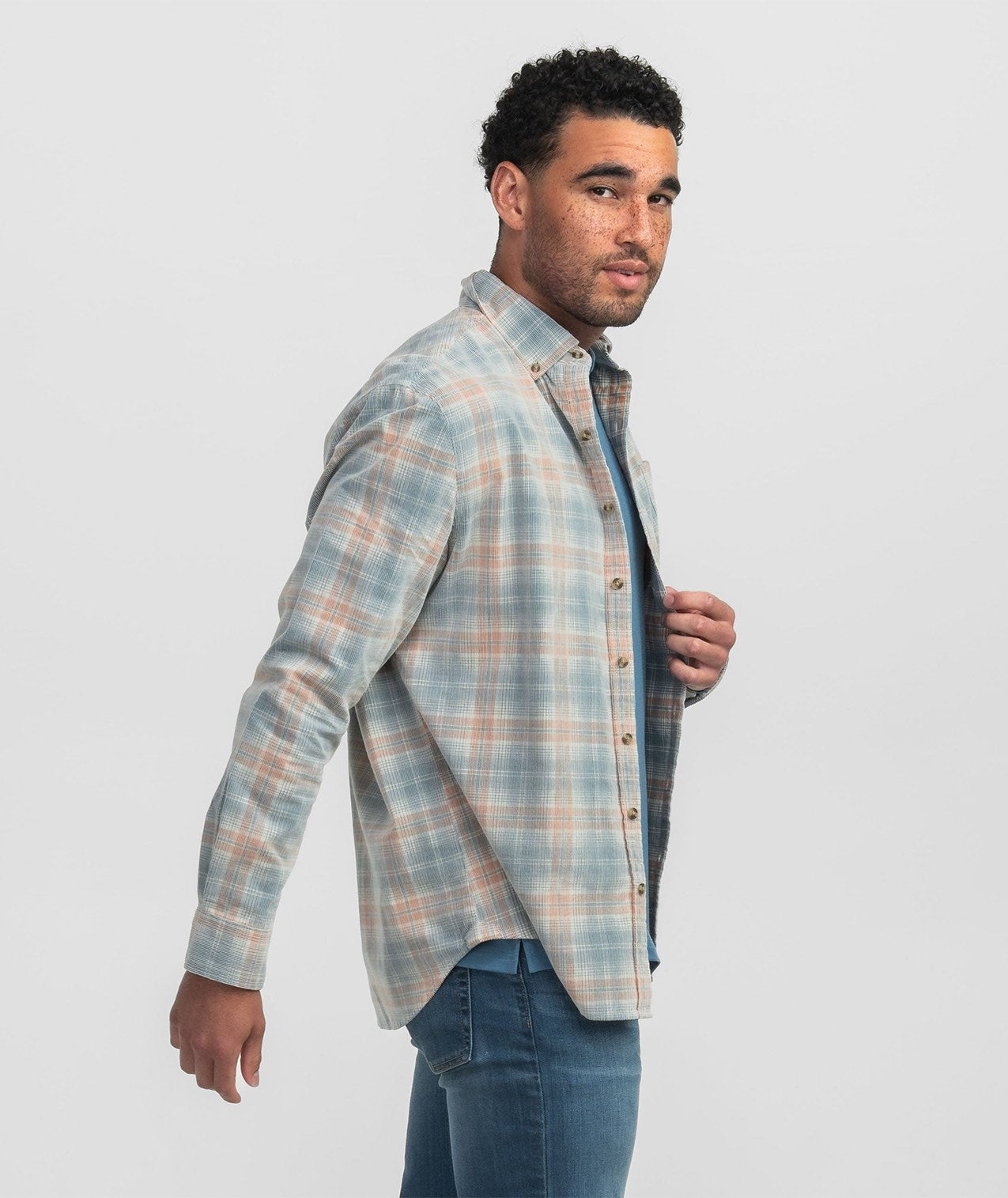 Braxton Lightweight Cord Flannel