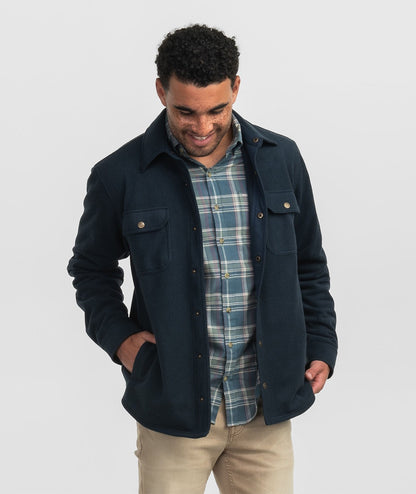 Stretch Twill Shacket