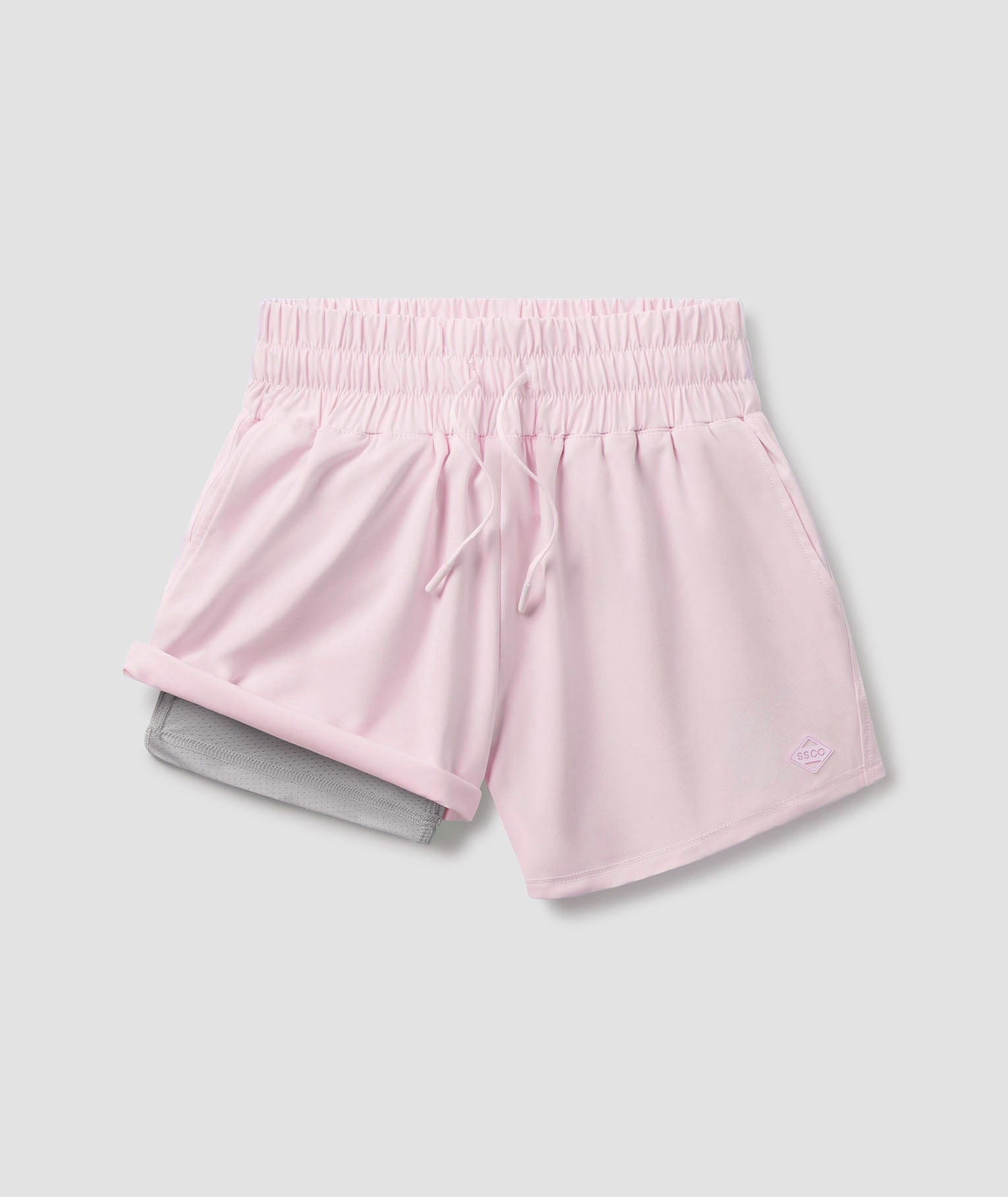 Womens Lined Hybrid Shorts