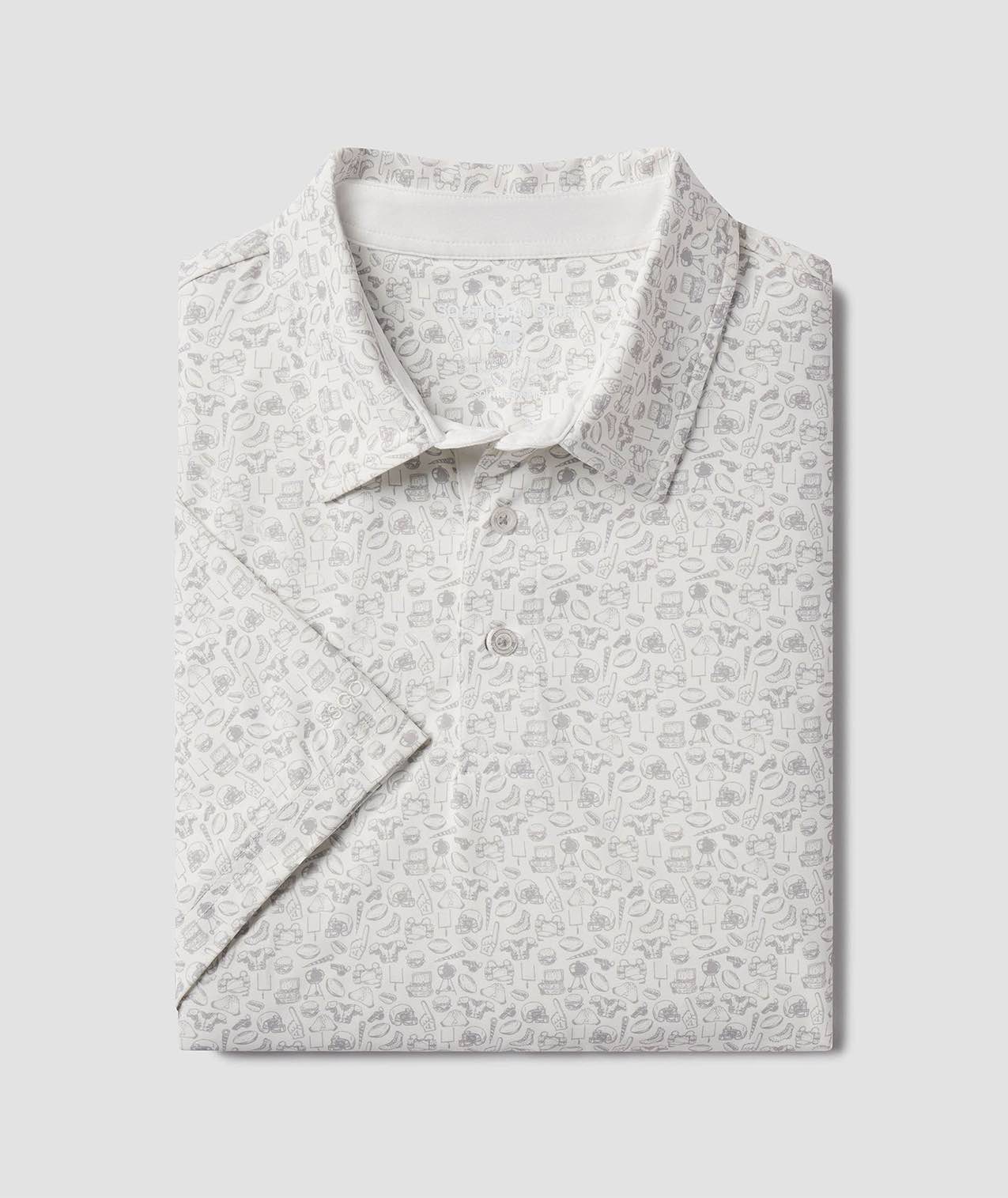 Biggest Fan Printed Polo