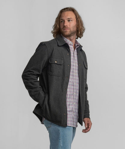 Stretch Twill Shacket