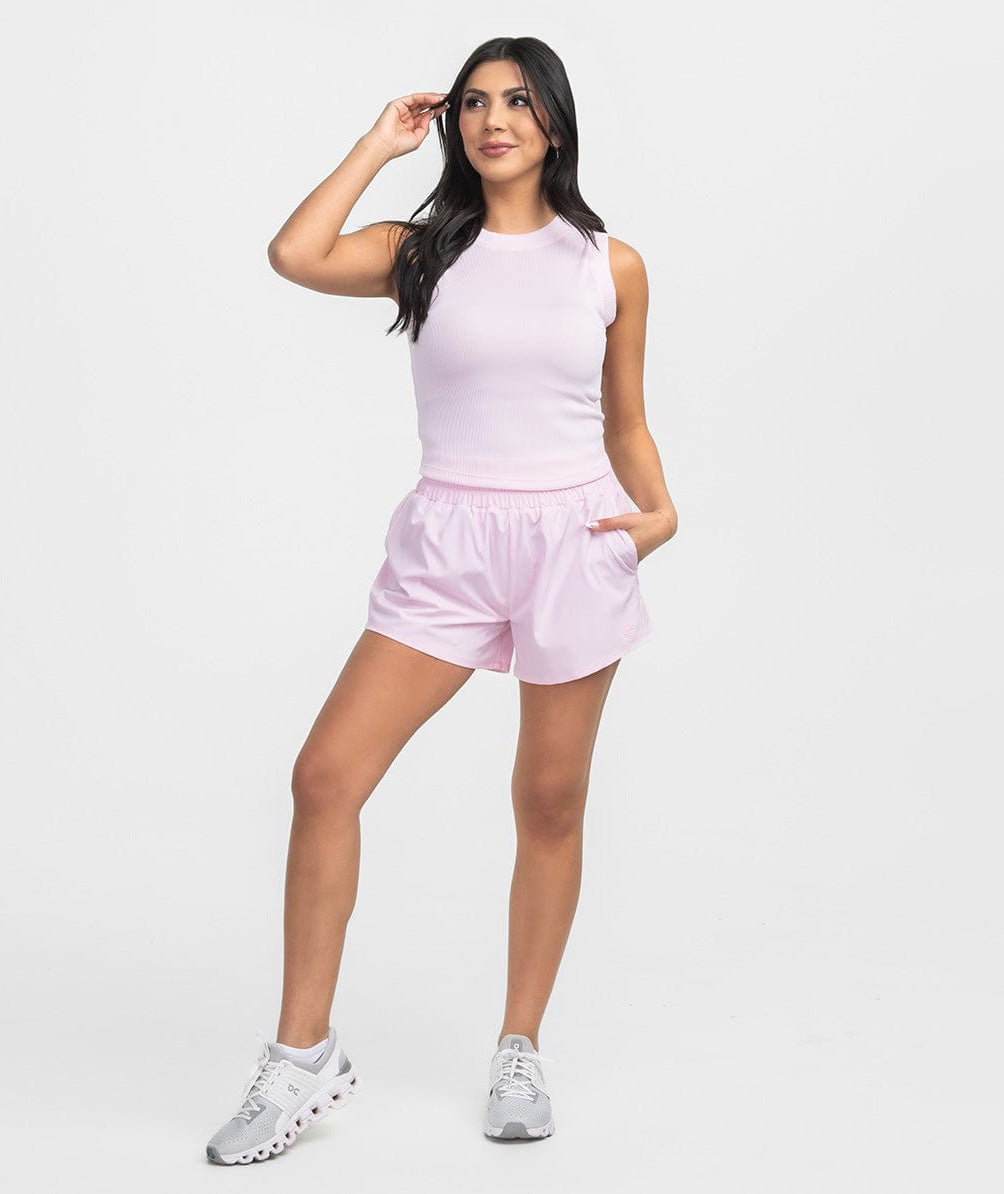 Womens Lined Hybrid Shorts