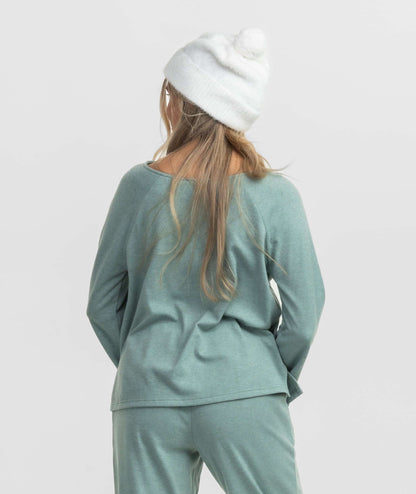 Cozy Cloud Boatneck Top